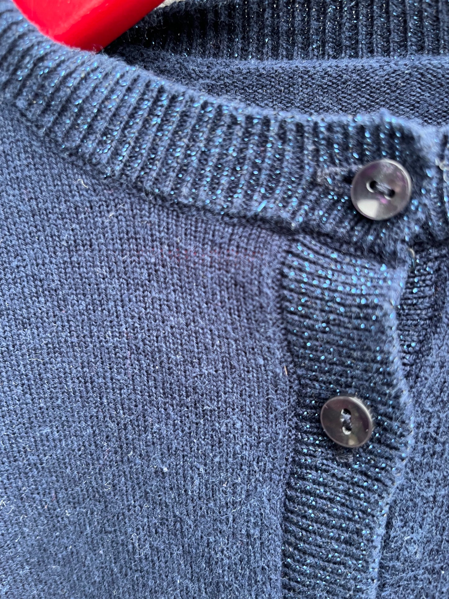 Navy cardigan 3y (98cm)