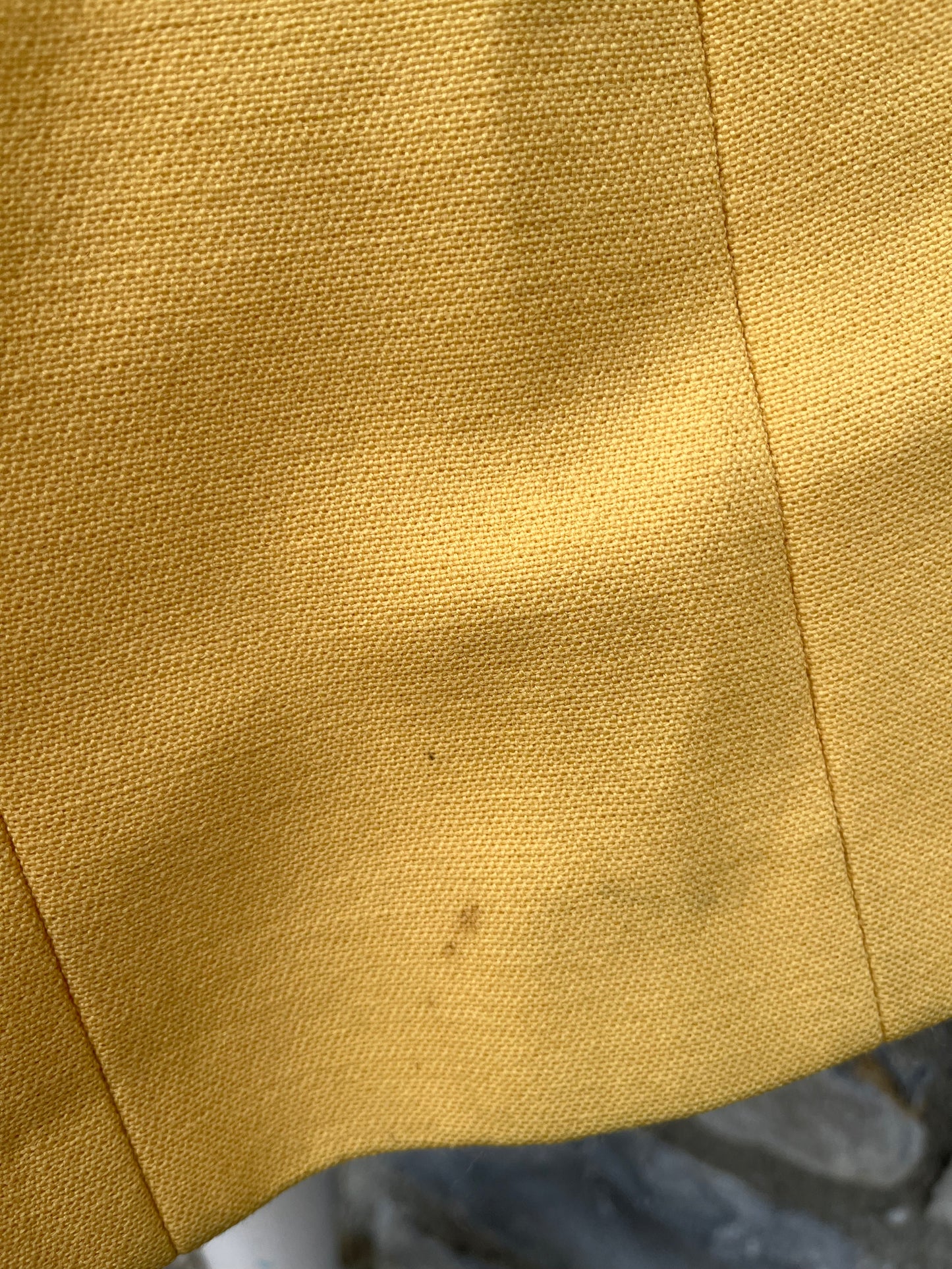 70s yellow coat uk 10 LISA