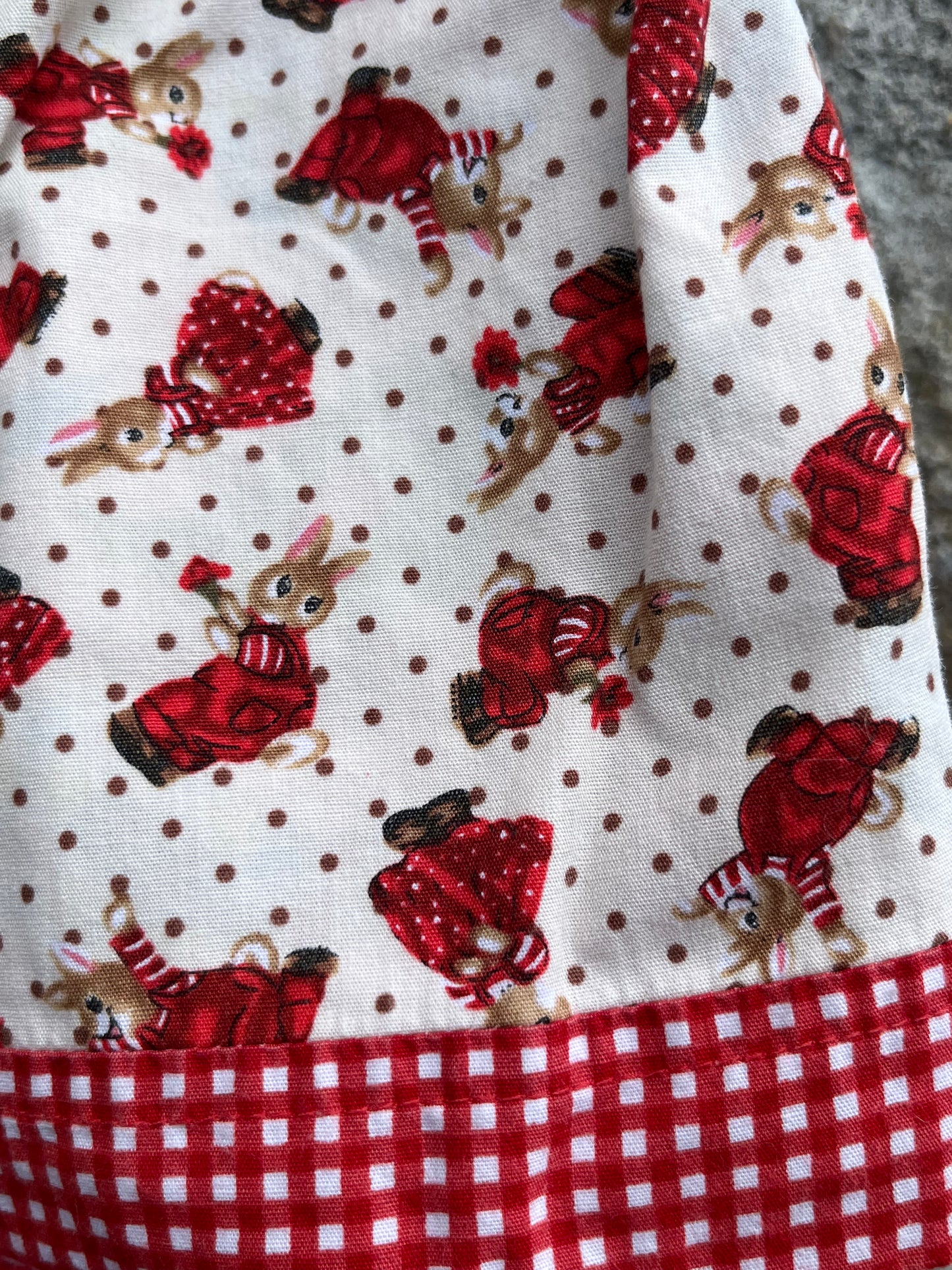 Birds&bunnies skirt 3-4y (98-104cm)