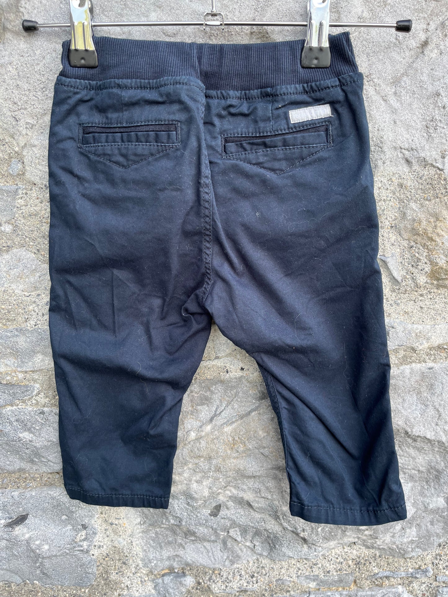 PoP navy pants 9-12m (74-80cm)