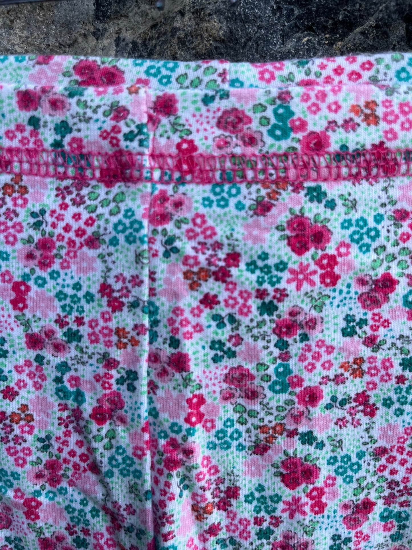 Floral leggings 6-9m (68-74cm)