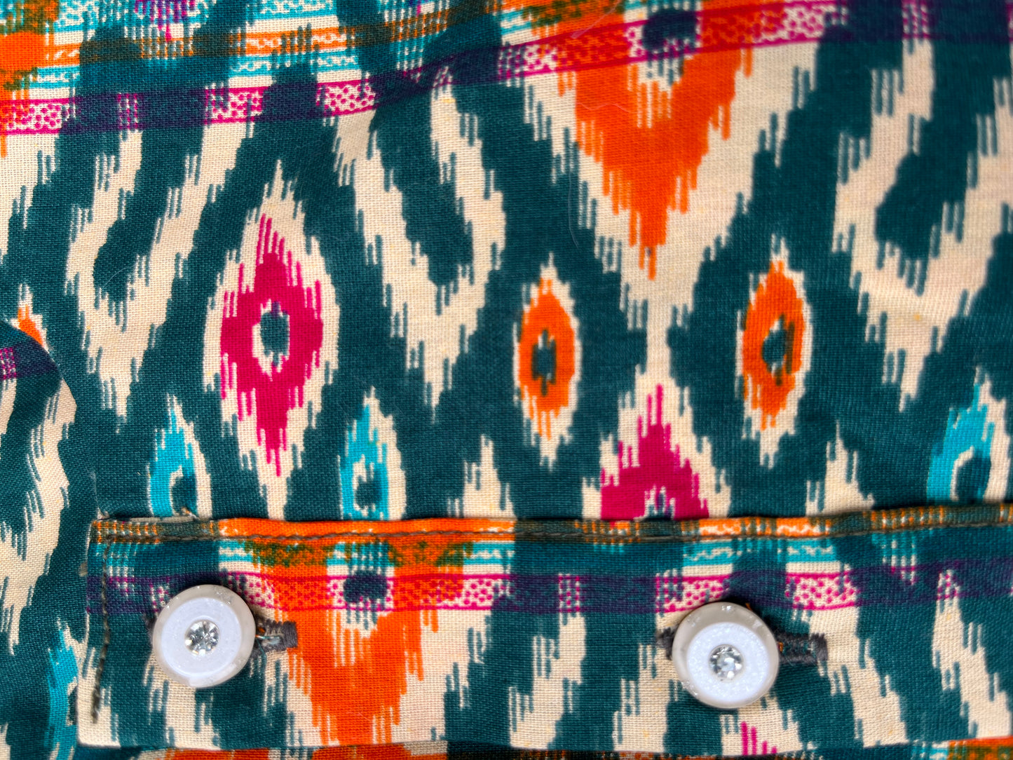 Diamonds print shirt&shorts 2-3y (92-98cm)