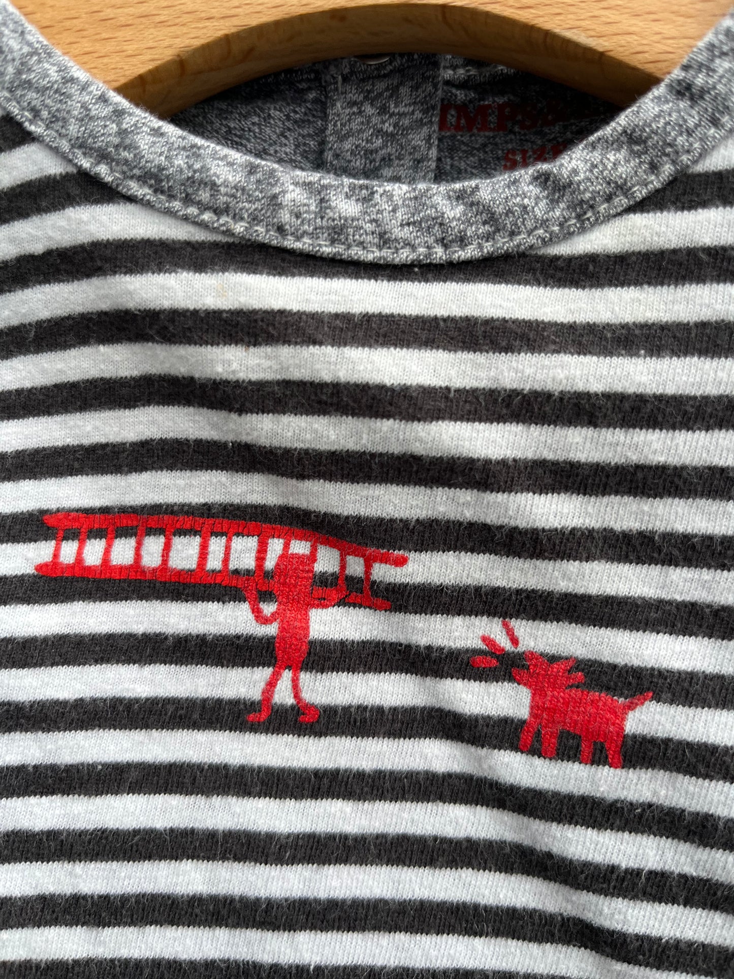 Stripy top 0-3m (56-62cm)