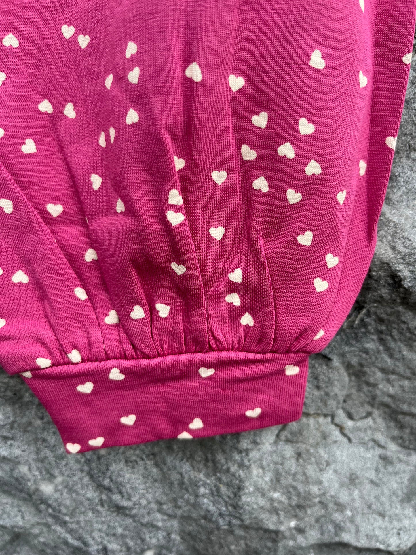 Pink Confetti hearts pants  9-12m (74-80cm)