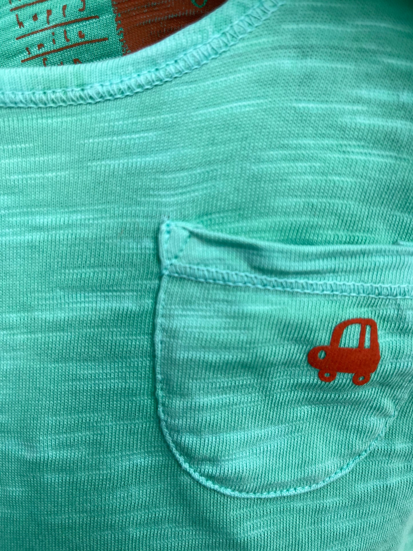Green&yellow T-shirts 3-6m (62-68cm)