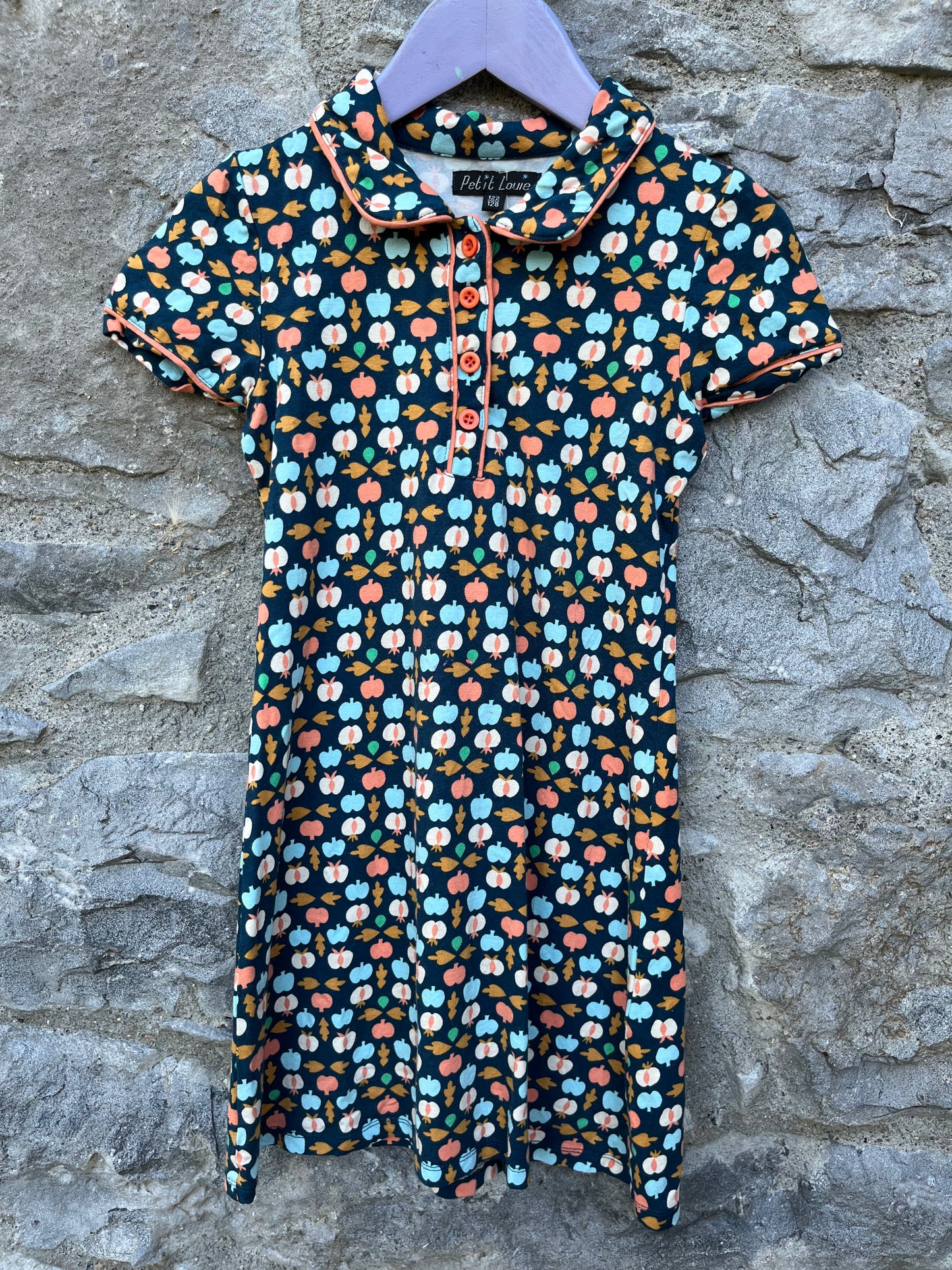 Apples dress 6y (116cm)