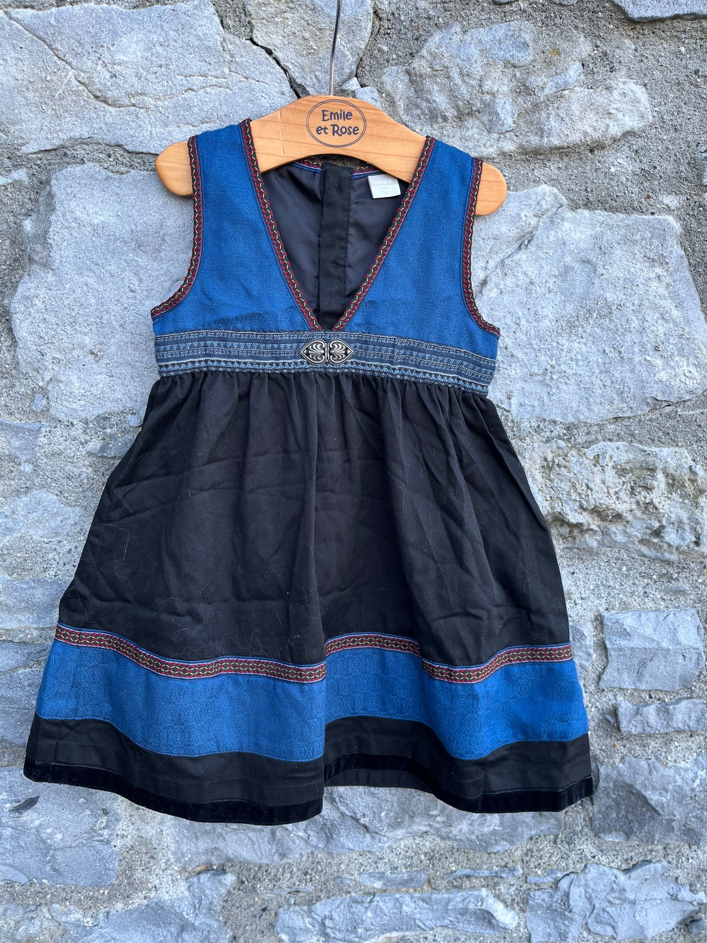 Norwegian folk dress 6-9m (68-74cm)