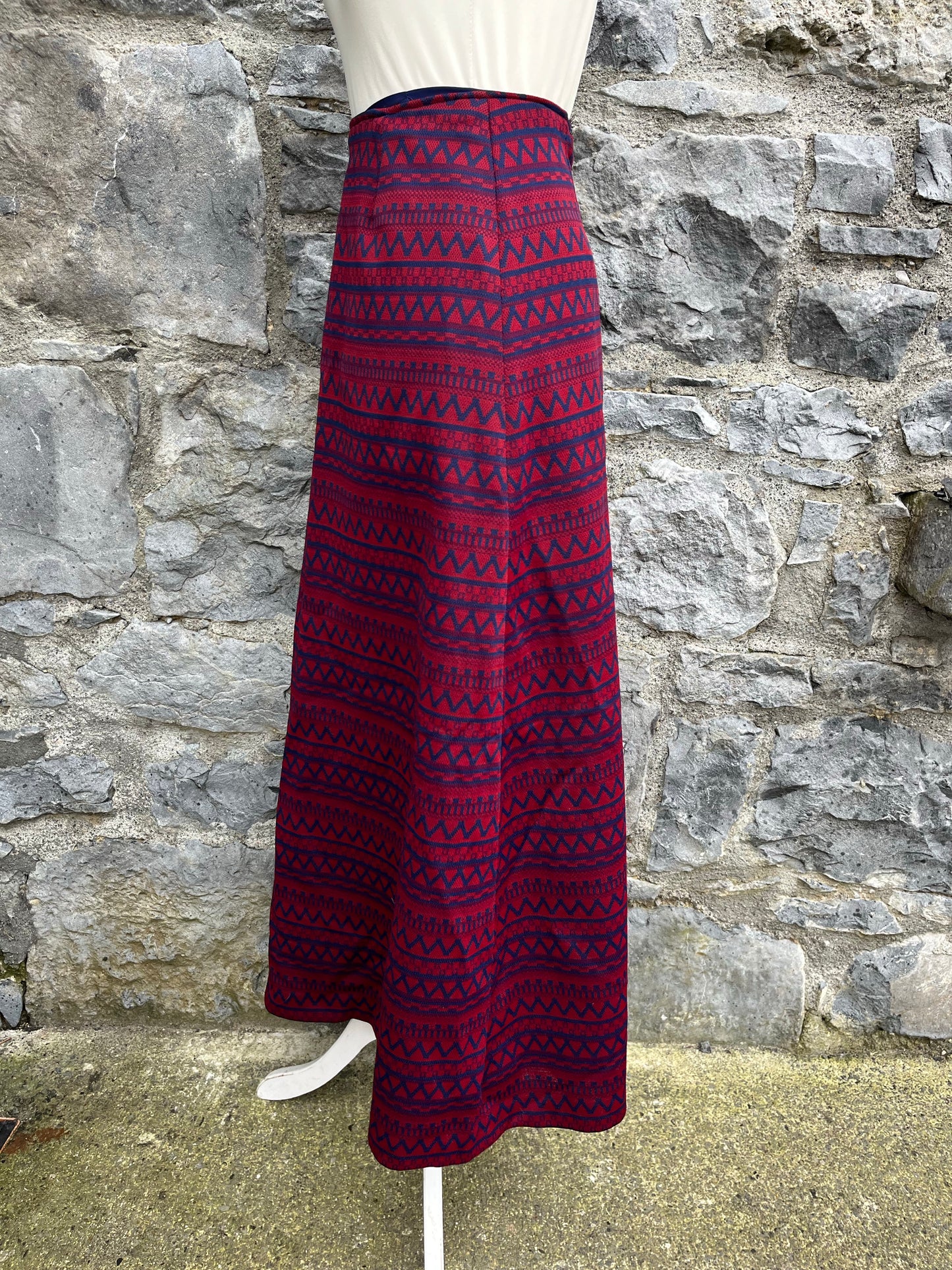 Maxi chevron skirt uk 6-8