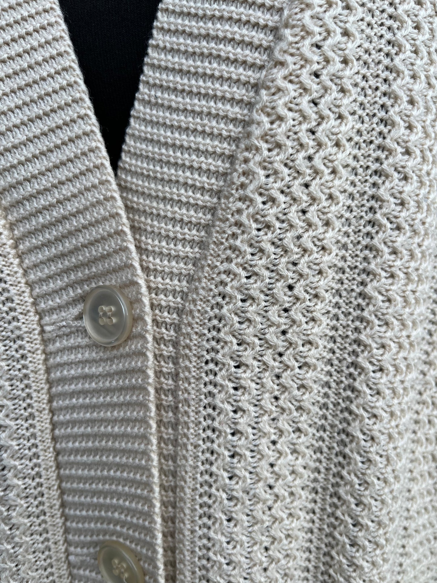 80s beige cardigan uk 14-16