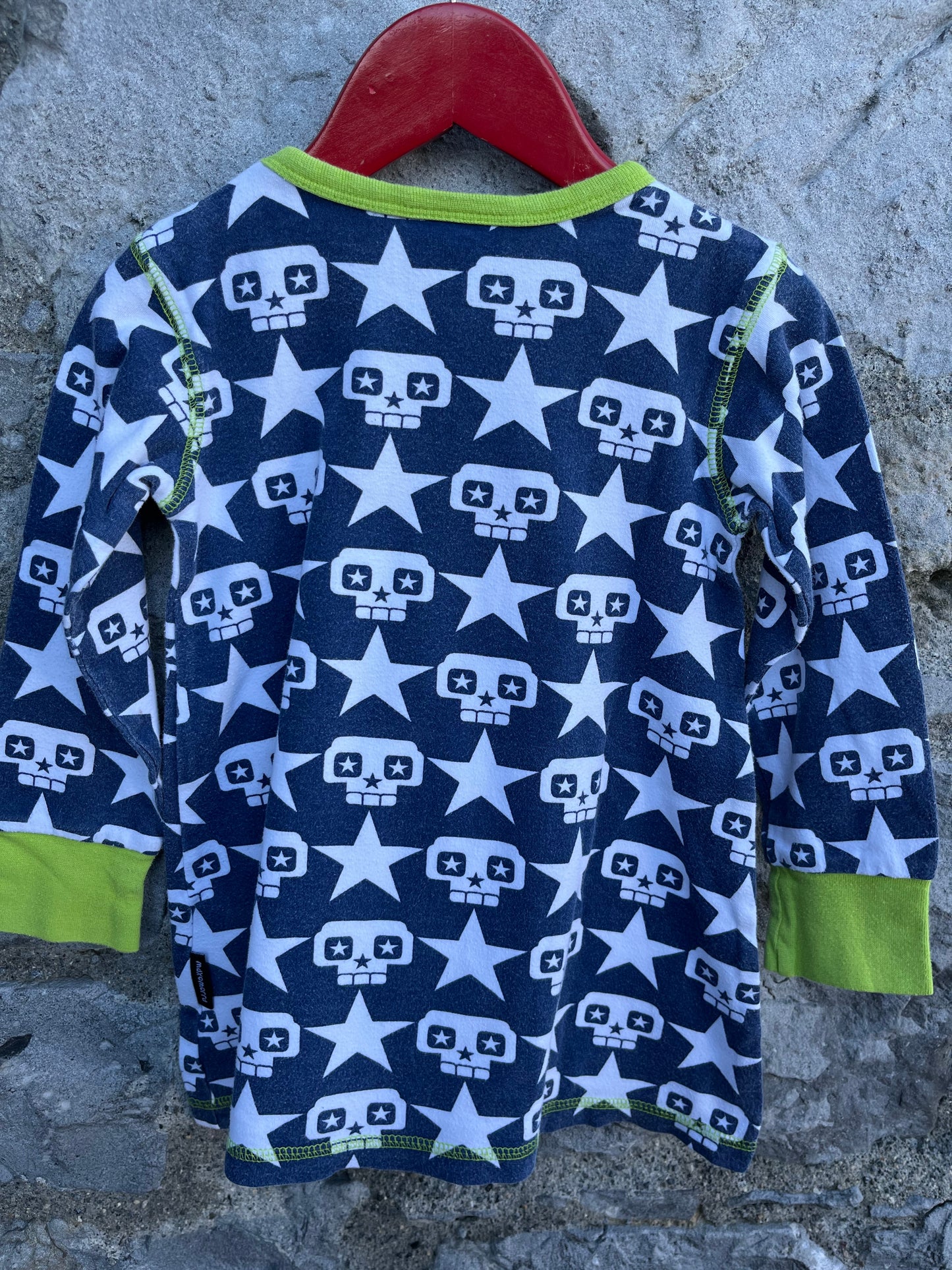 Skulls A-line top 3-4y (98-104cm)