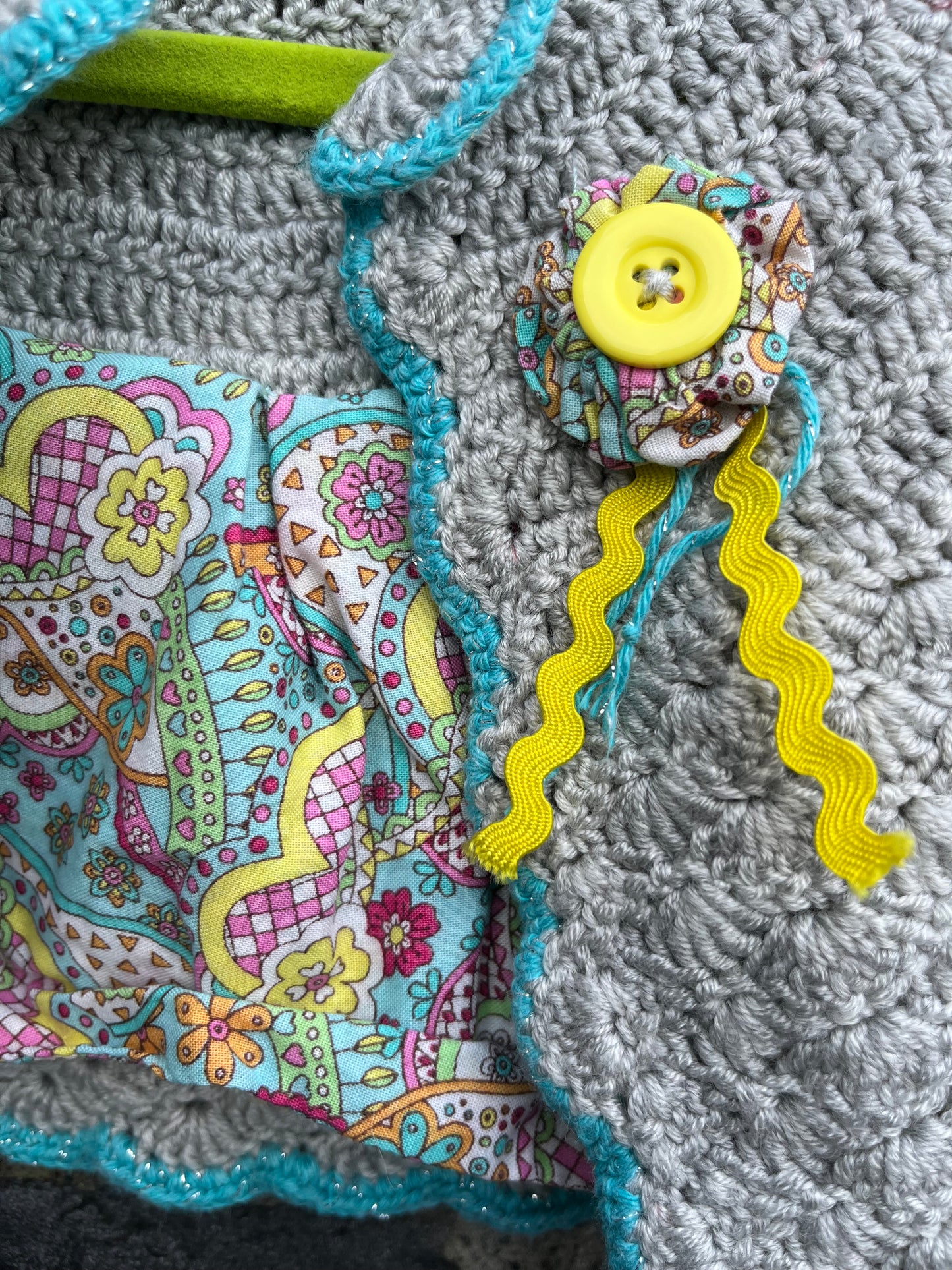 Grey open cardigan 0-3m (56-62cm)