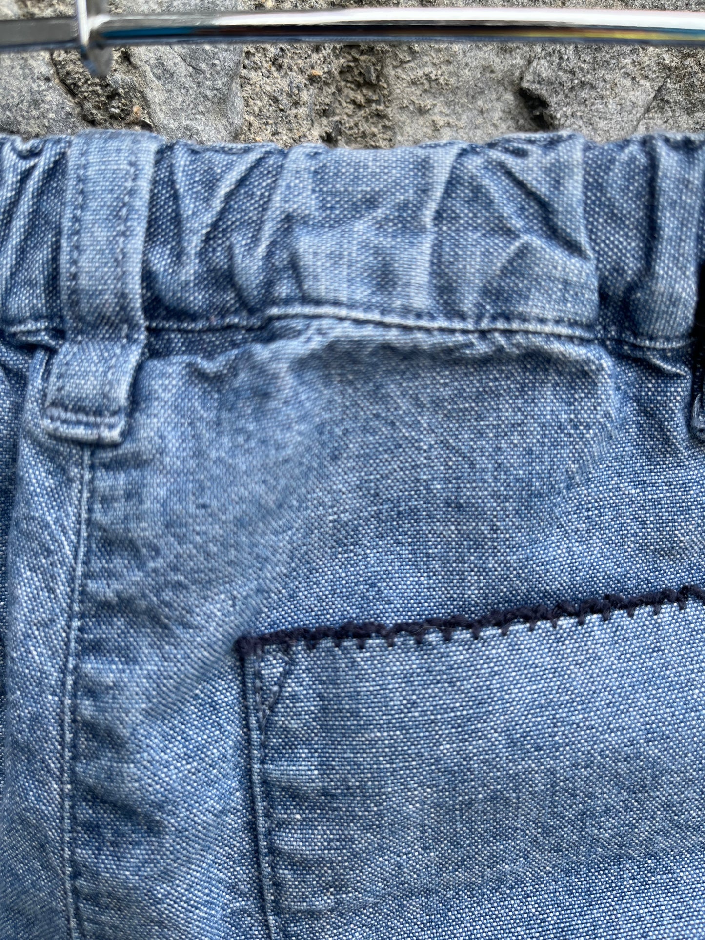 Denim shorts 3-6m (62-68cm)