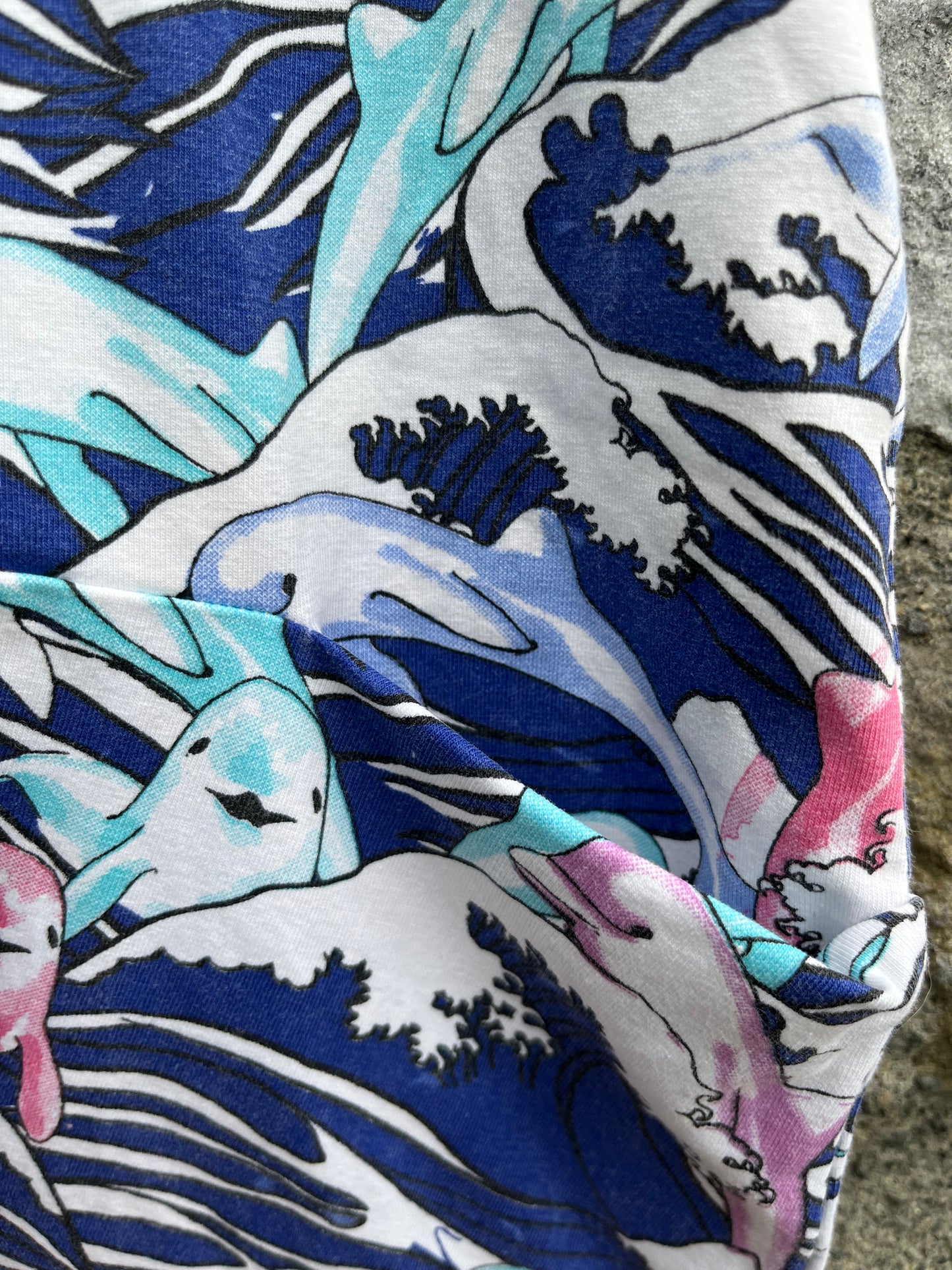 Dolphins dress 6-9m (68-74cm)
