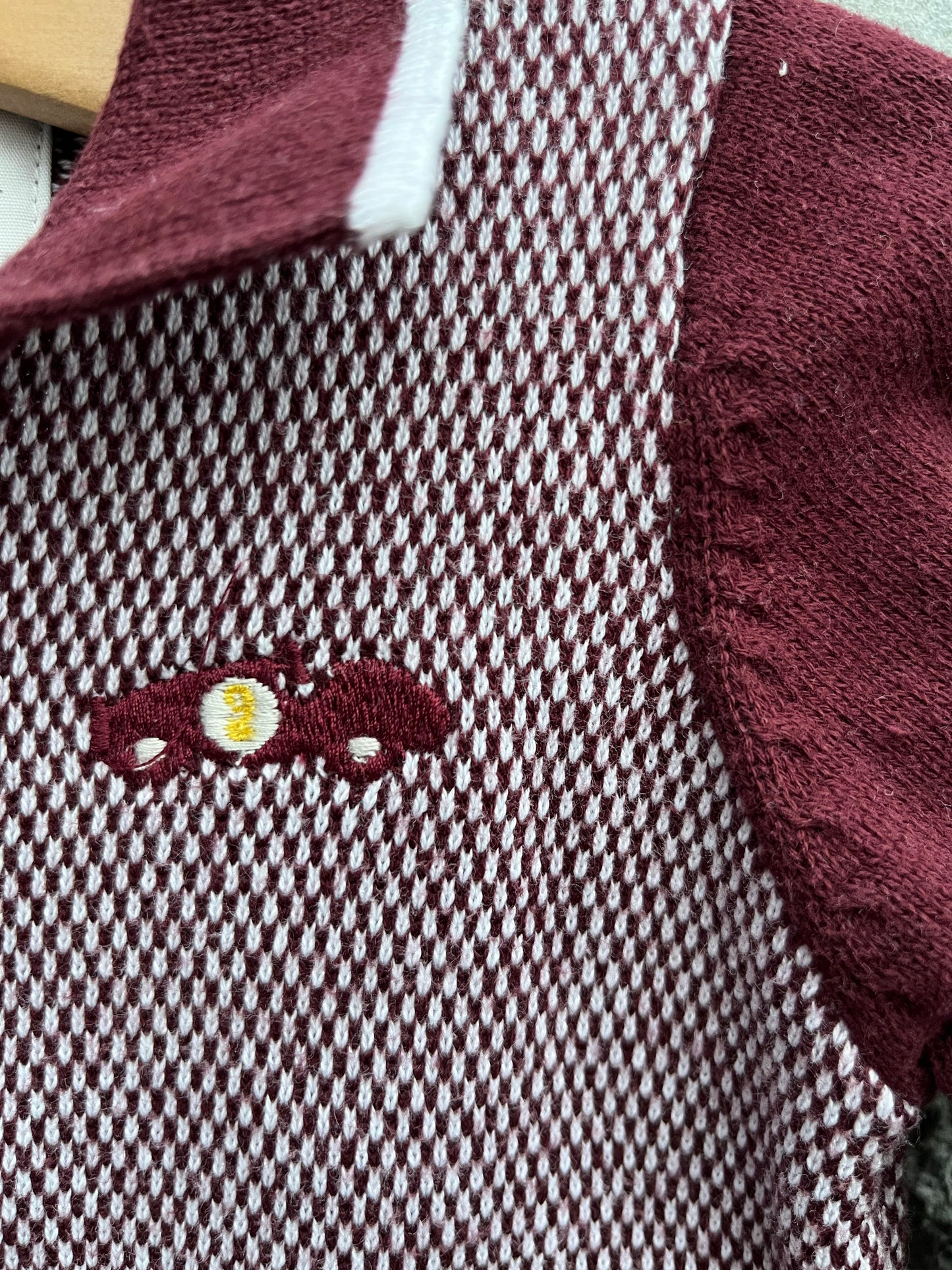 Maroon jumper 3-6m (62-68cm)