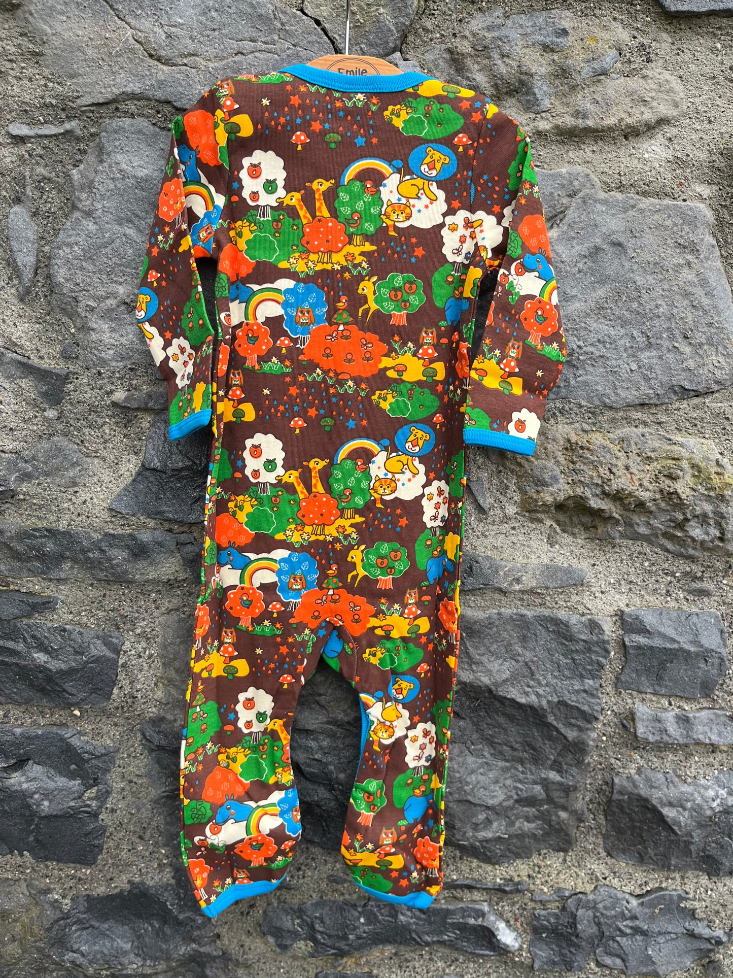 Magic forest brown onesie 9m (74cm)