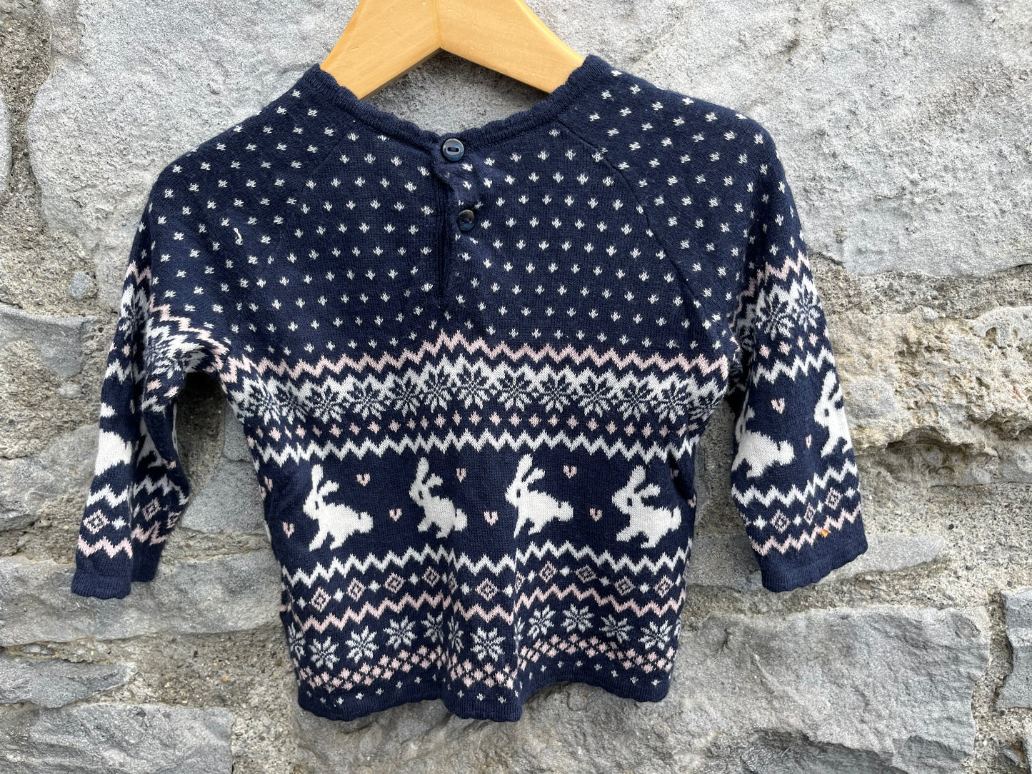 Bunnies jumper 4-6m (62-68cm)