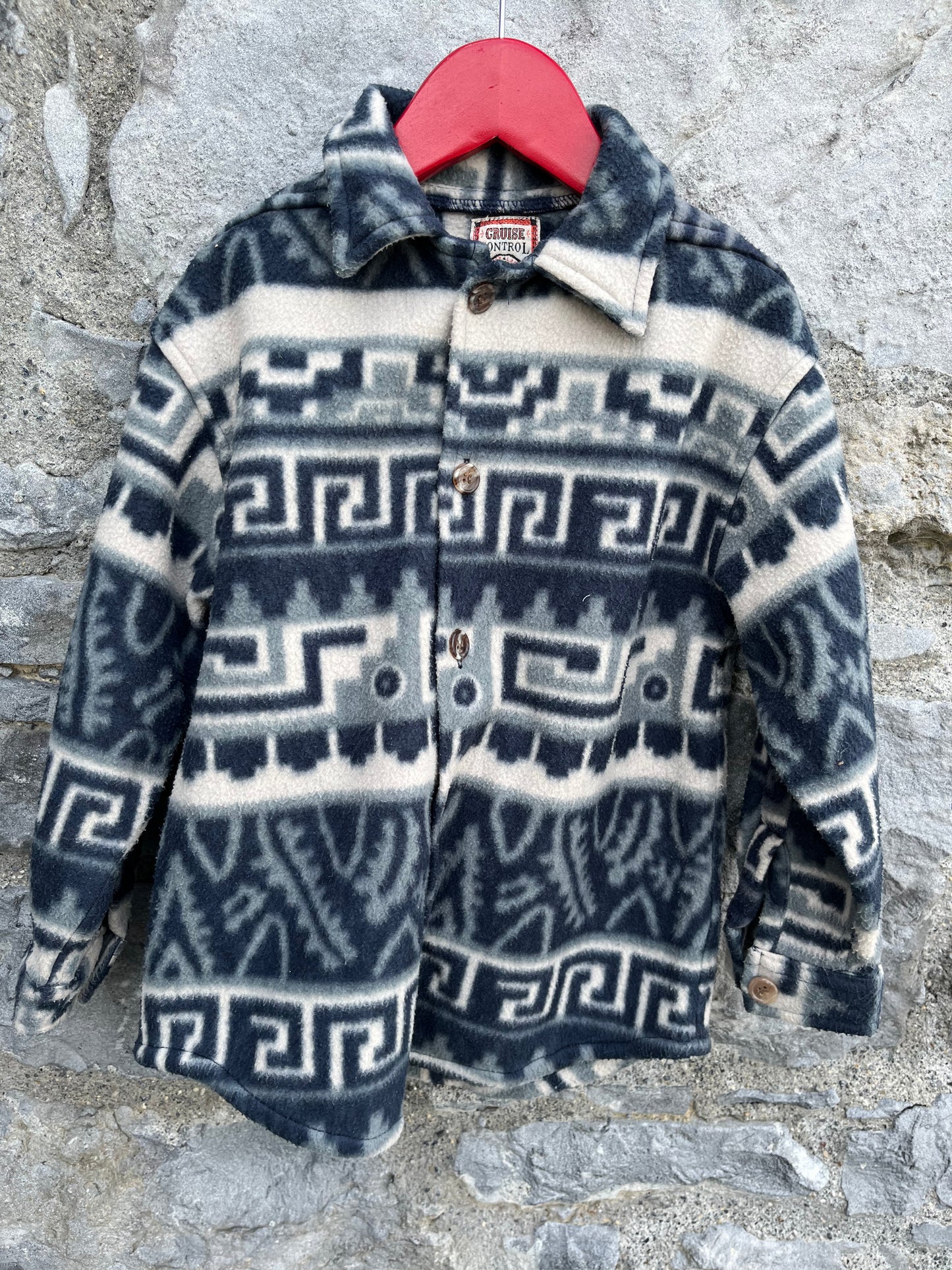80s fleece shirt 4-5y (104-110cm)