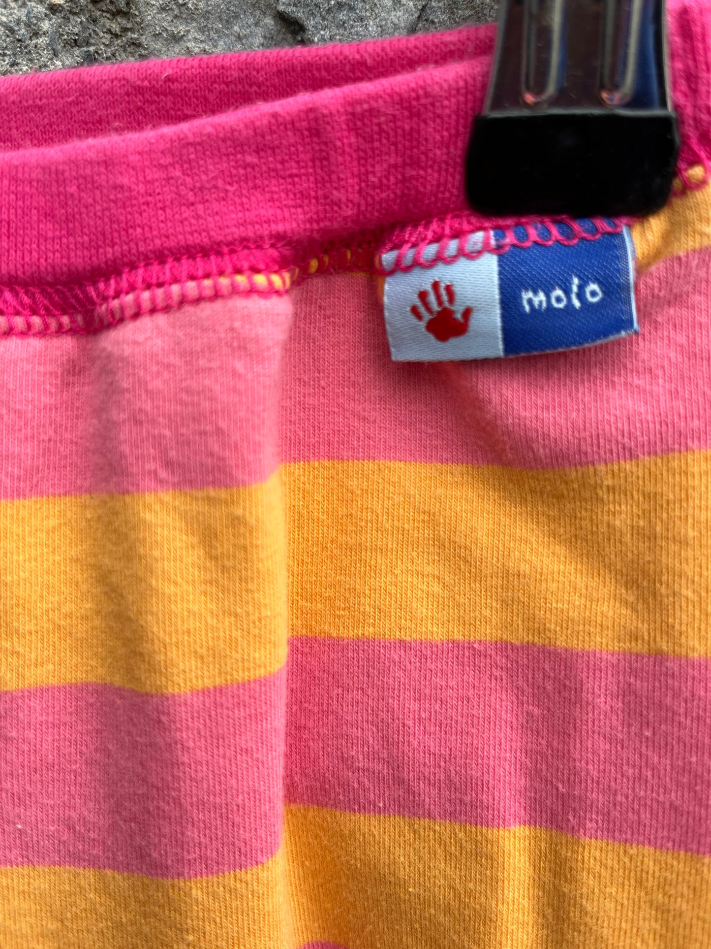 Orange&pink pants 3-6m (62-68cm)