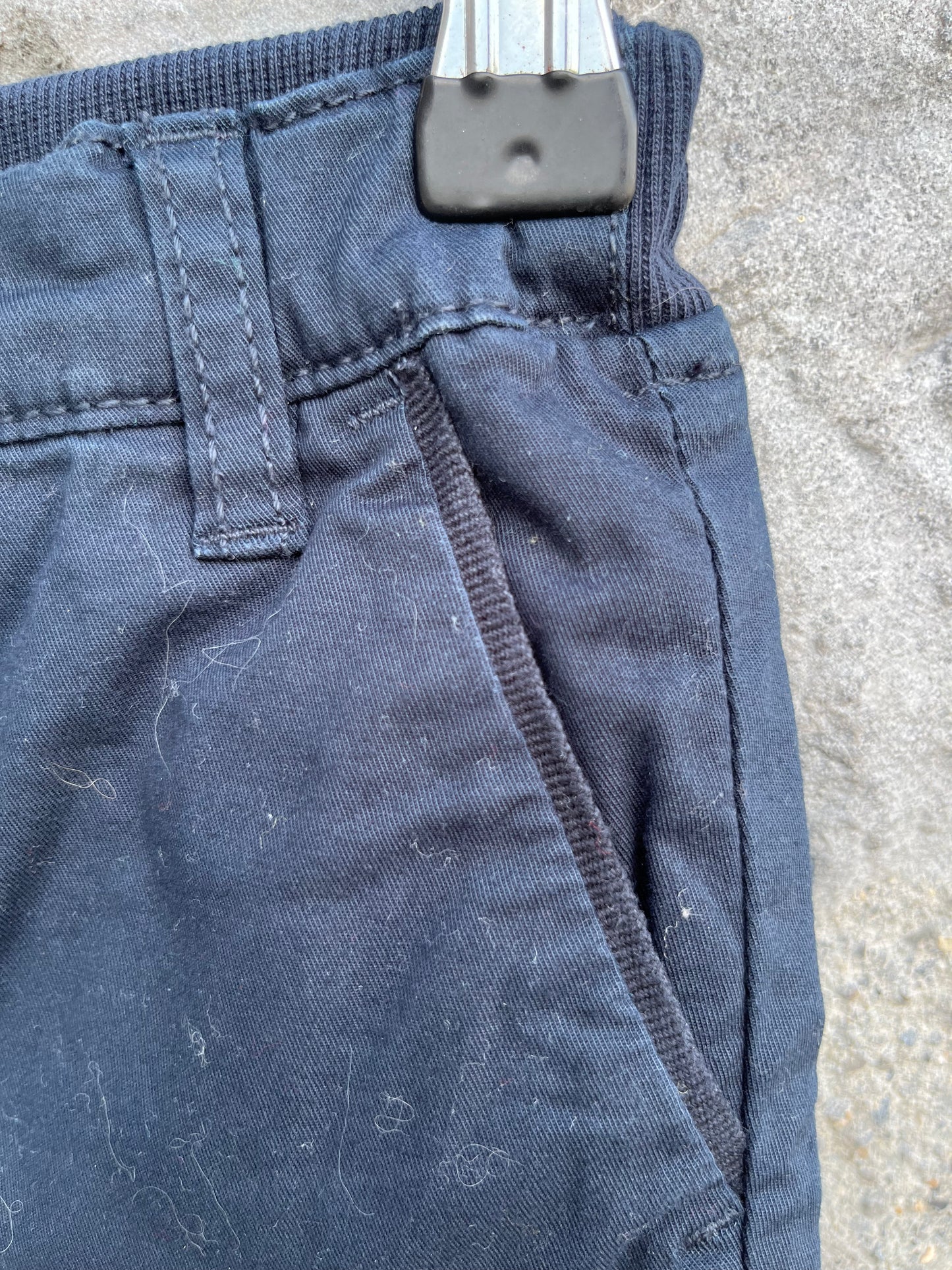 PoP navy pants 9-12m (74-80cm)