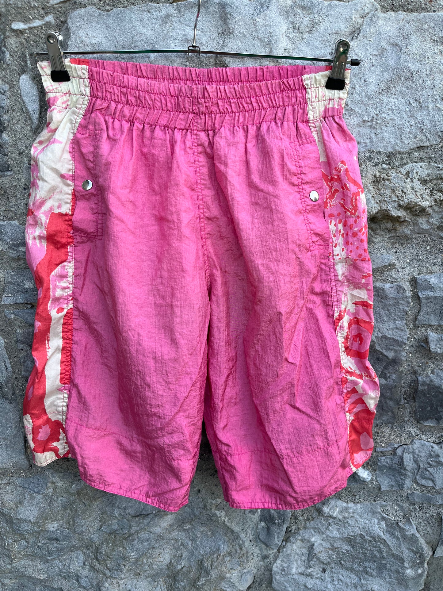 Pink shell shorts S/M