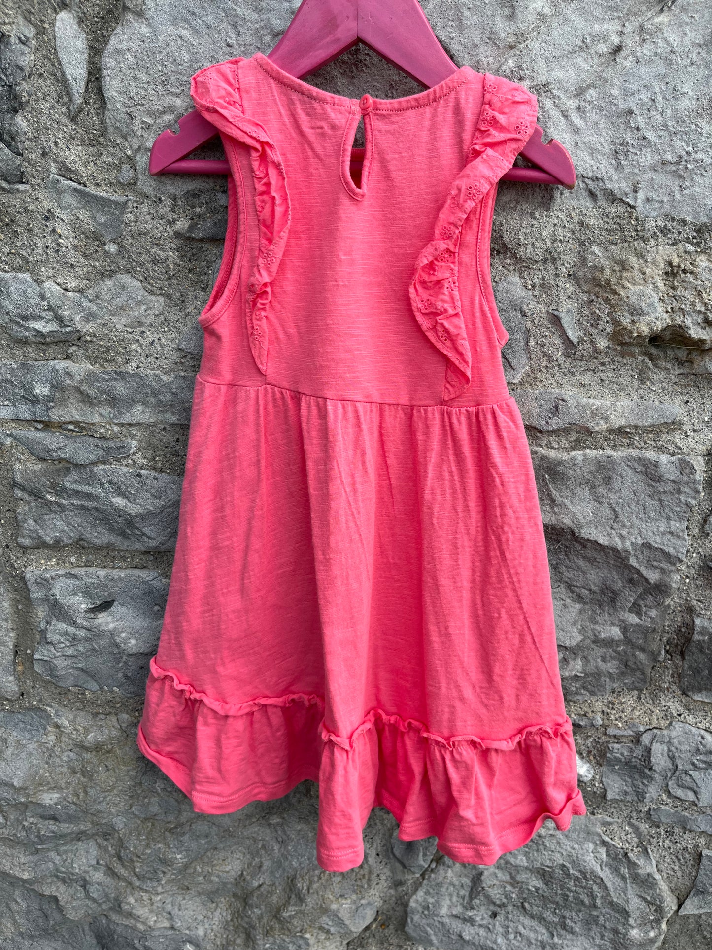 Pink dress 4-5y (104-110cm)