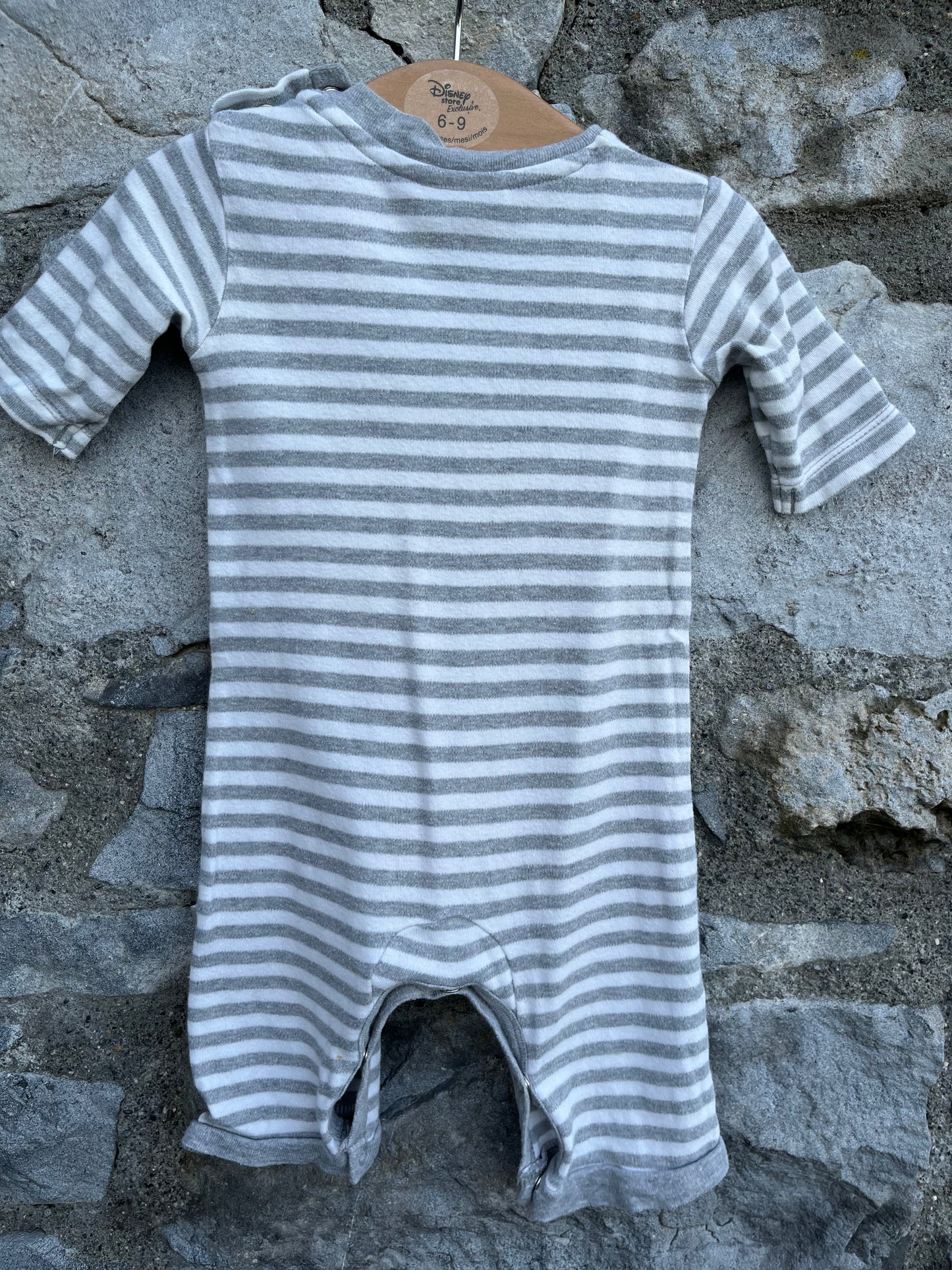 Grey frog onesie 0-3m (56-62cm)