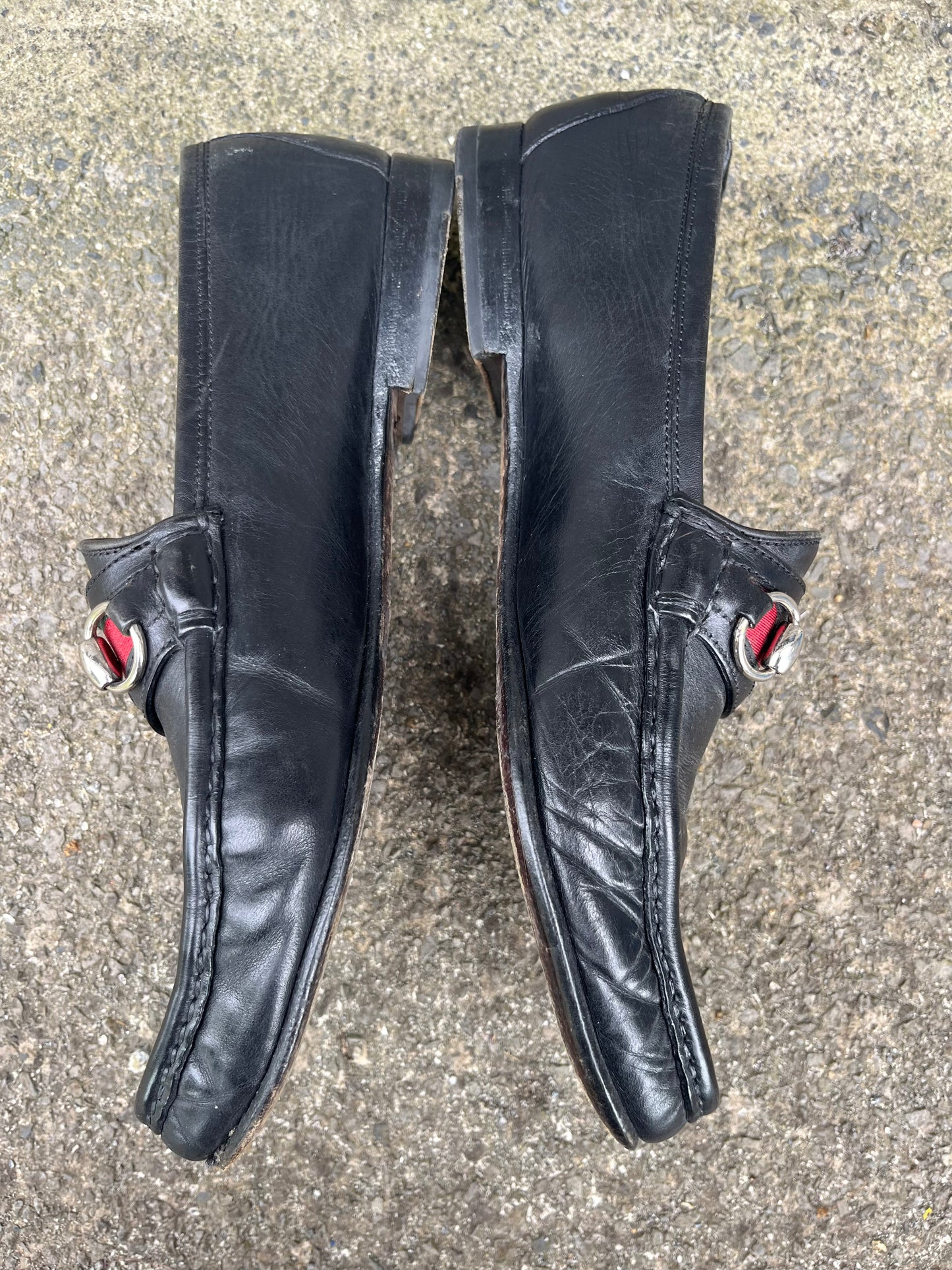 Black loafers uk 9.5 (eu 43.5)