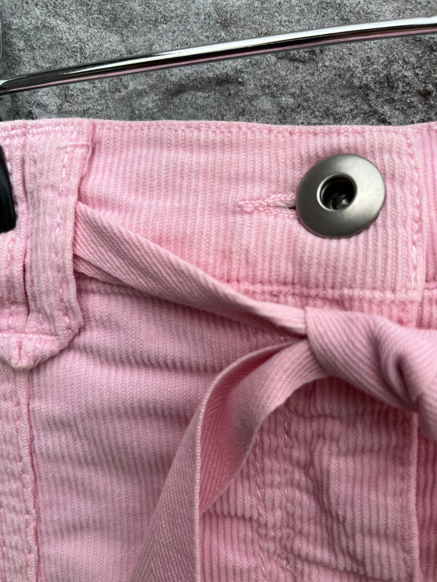 Pink cord skirt 6y (116cm)