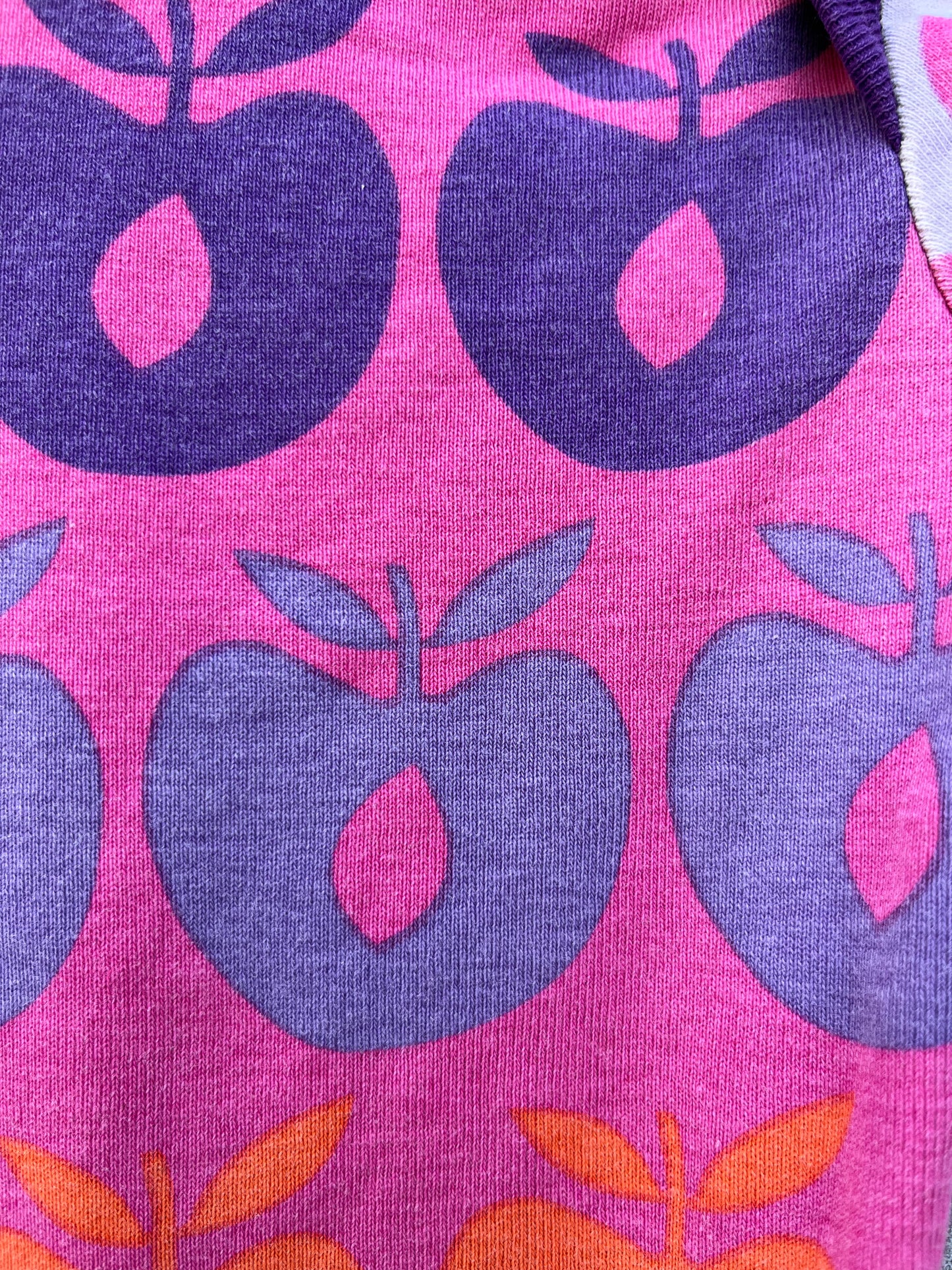 Pink apples vest 12m (80cm)