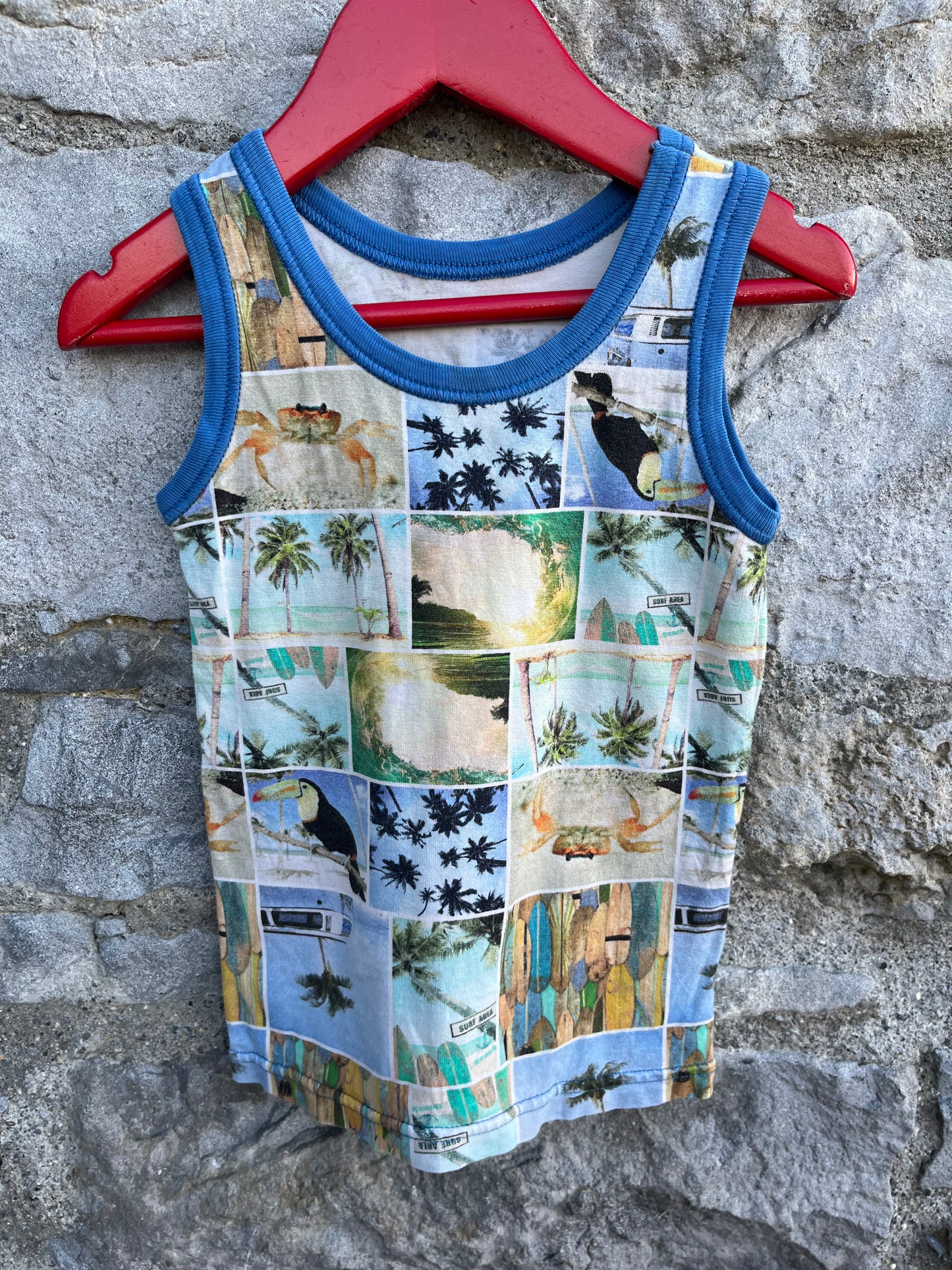 Palm beach tank top 18-24m (86-92cm)