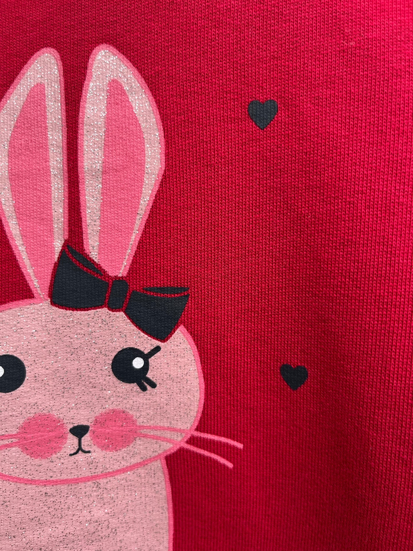 Bunny red dress 4y (104cm)