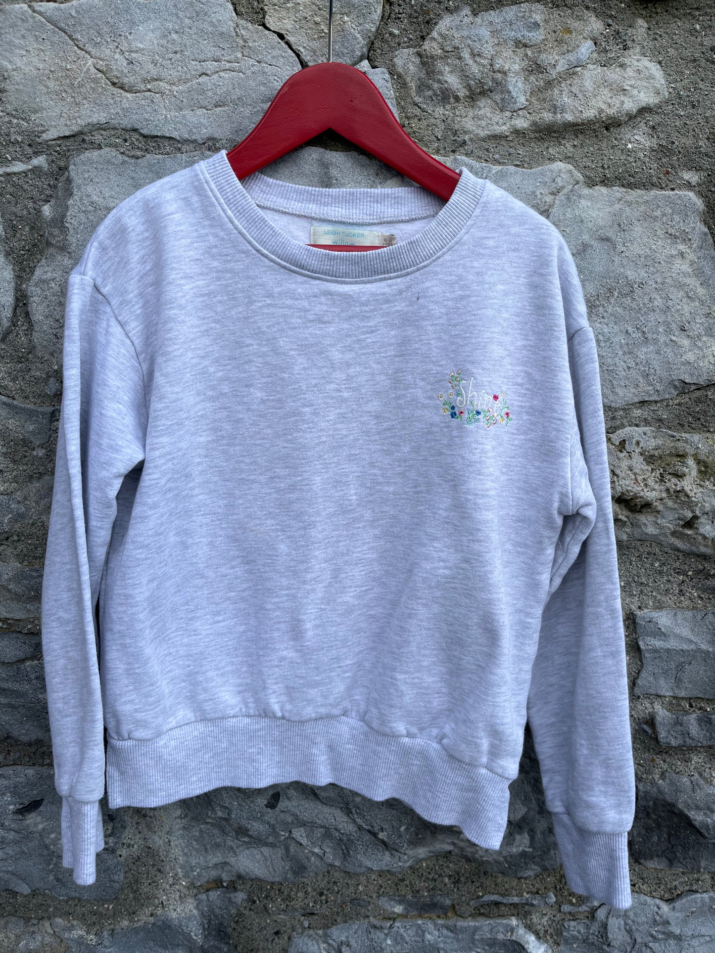 Grey shine sweatshirt 9-10y (134-140cm)