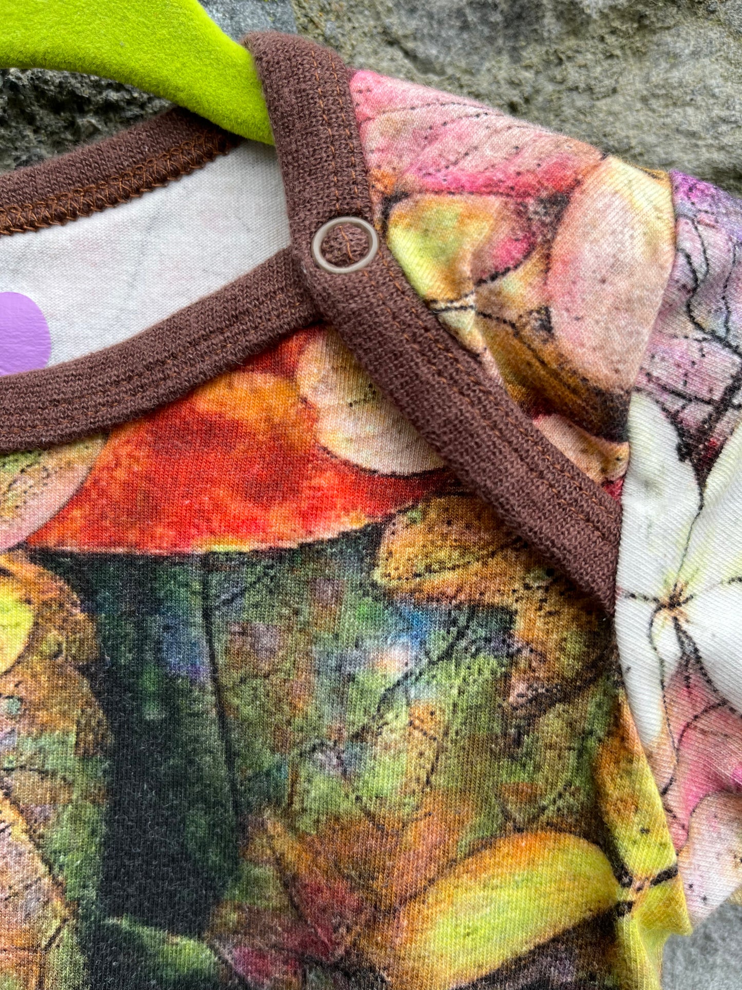 Leaves rompers 12m (80cm)