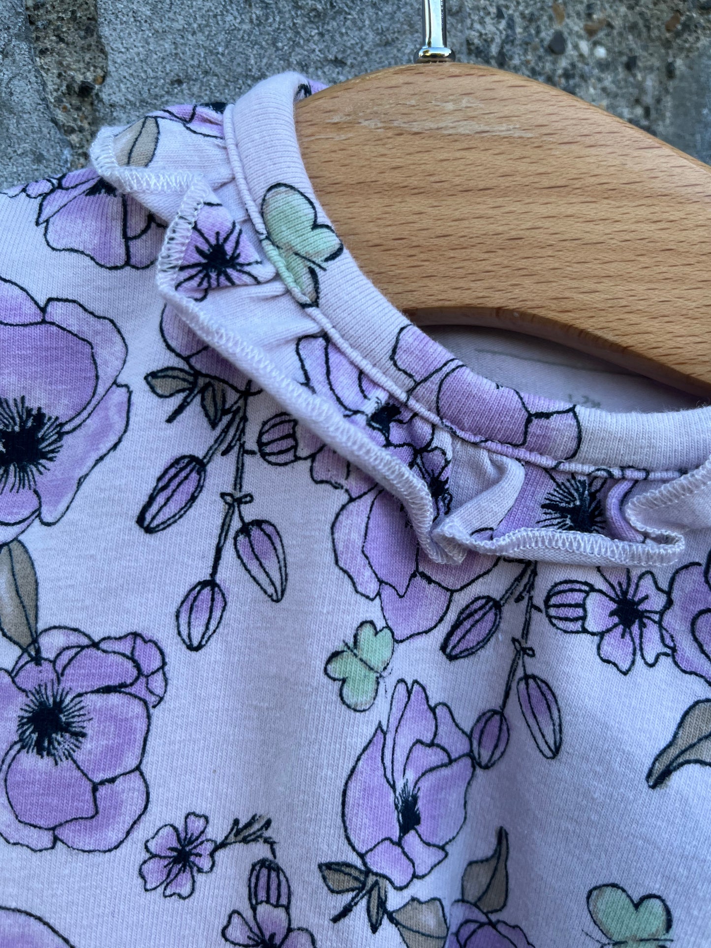 Purple flowers set 1-2m (56cm)