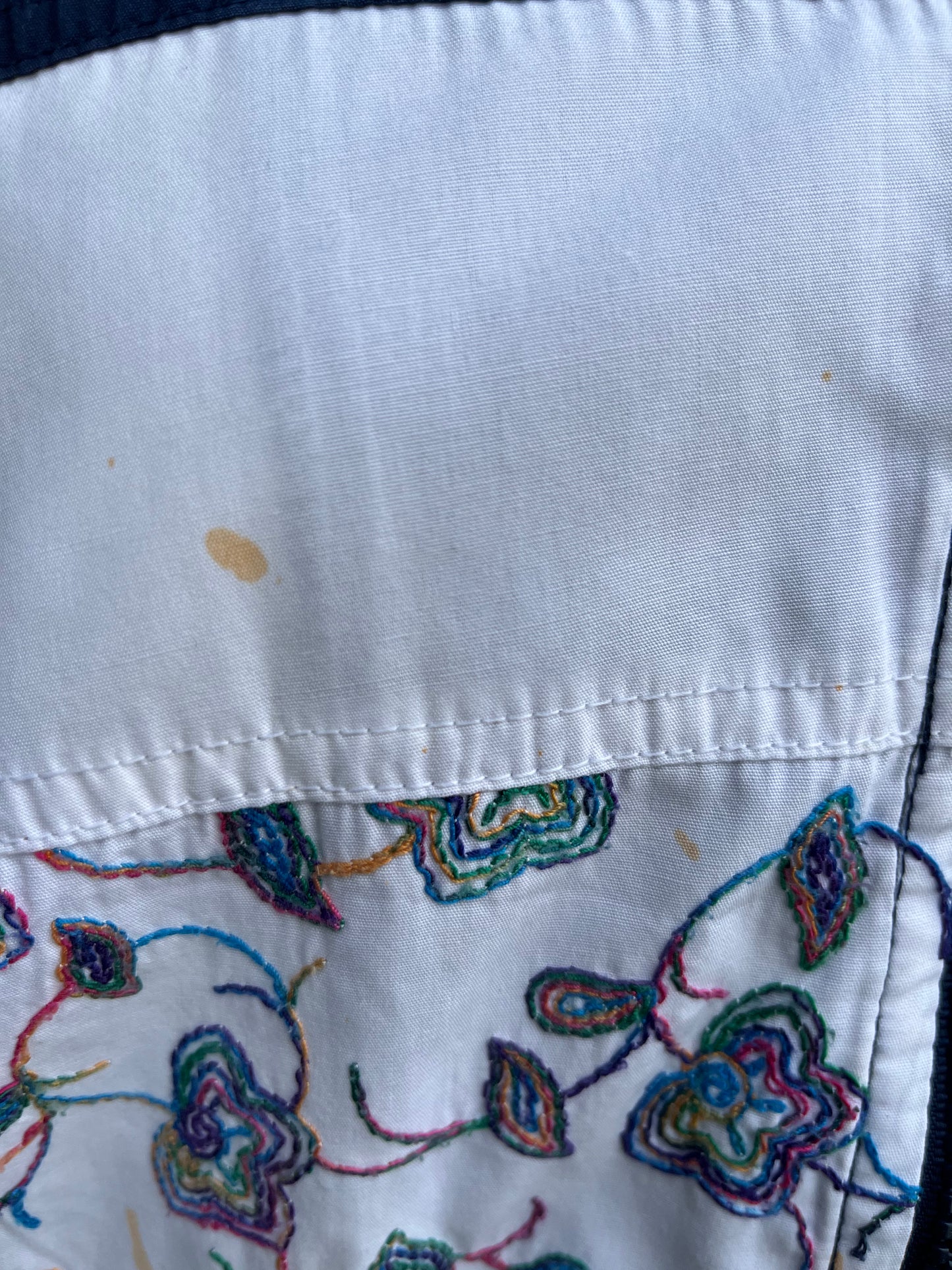80s floral sport jacket uk 12