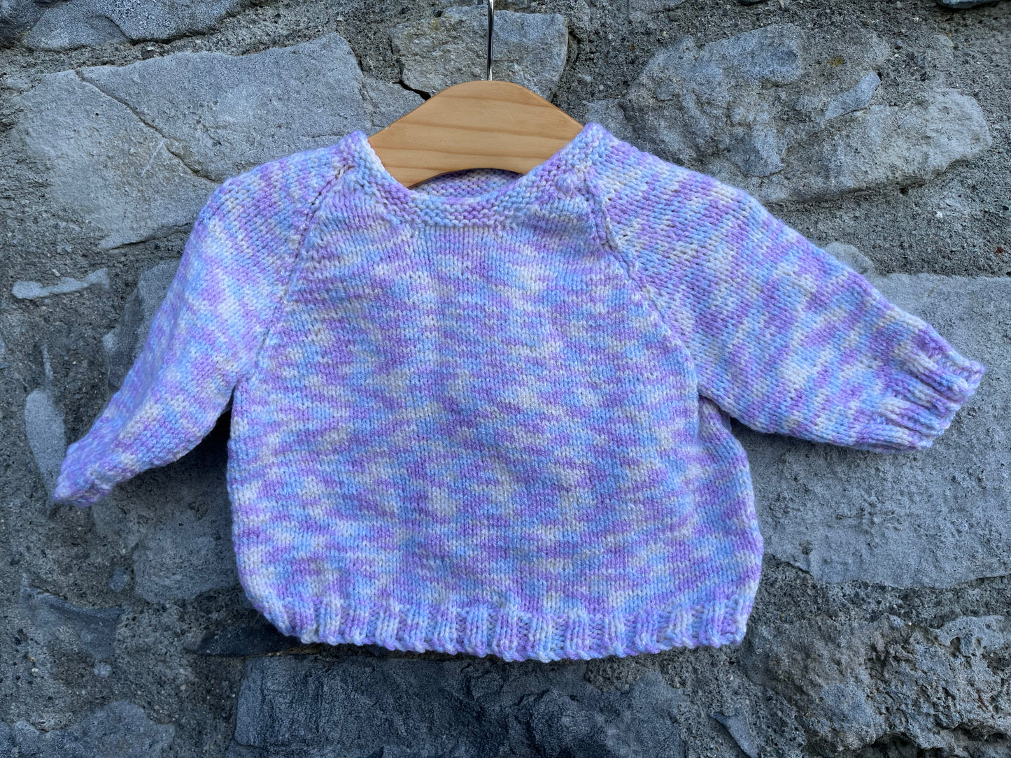 Pastels melange jumper 3-6m (62-68cm)