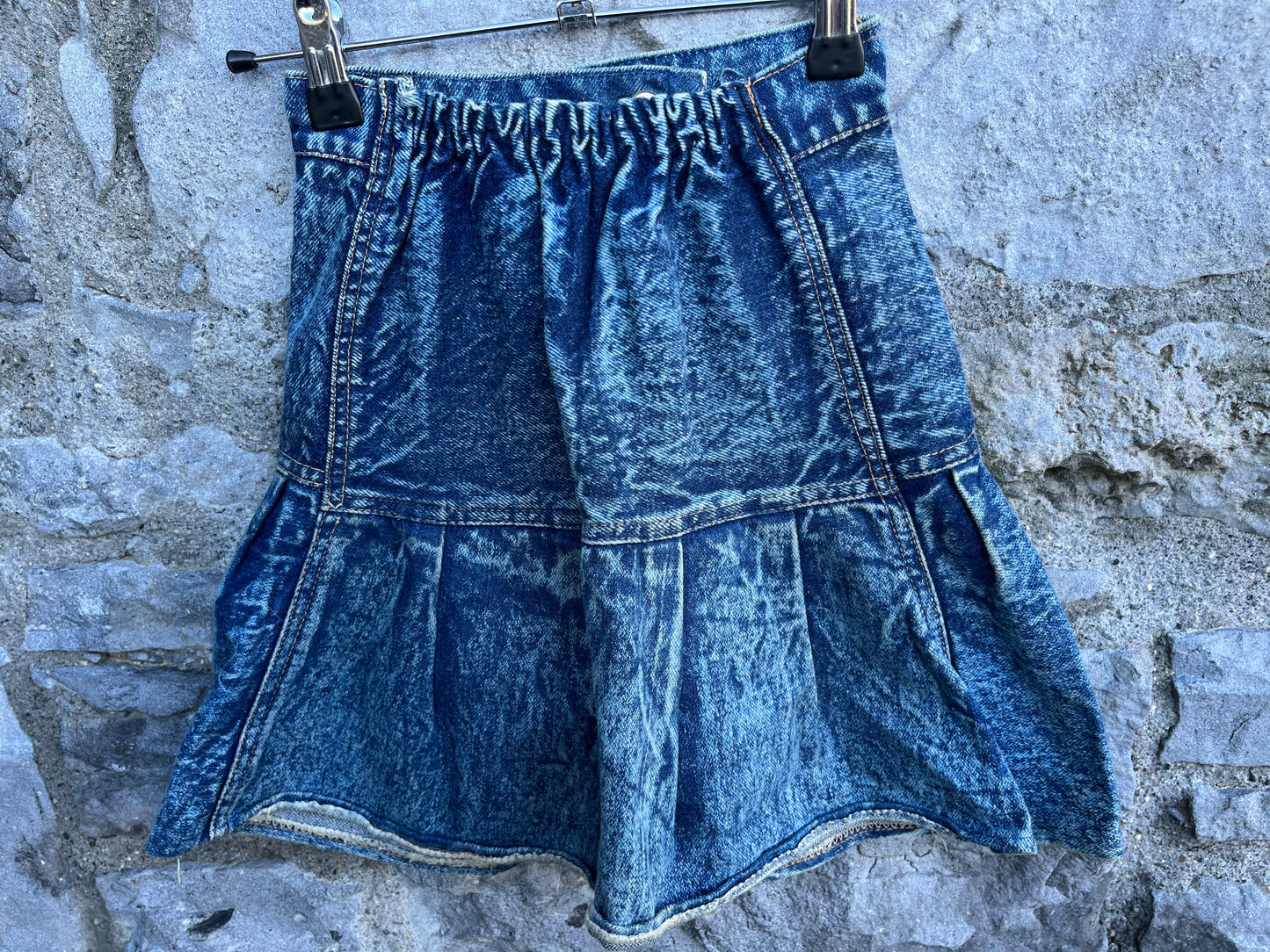 Conti 80s denim skirt 7-8y (122-128cm)