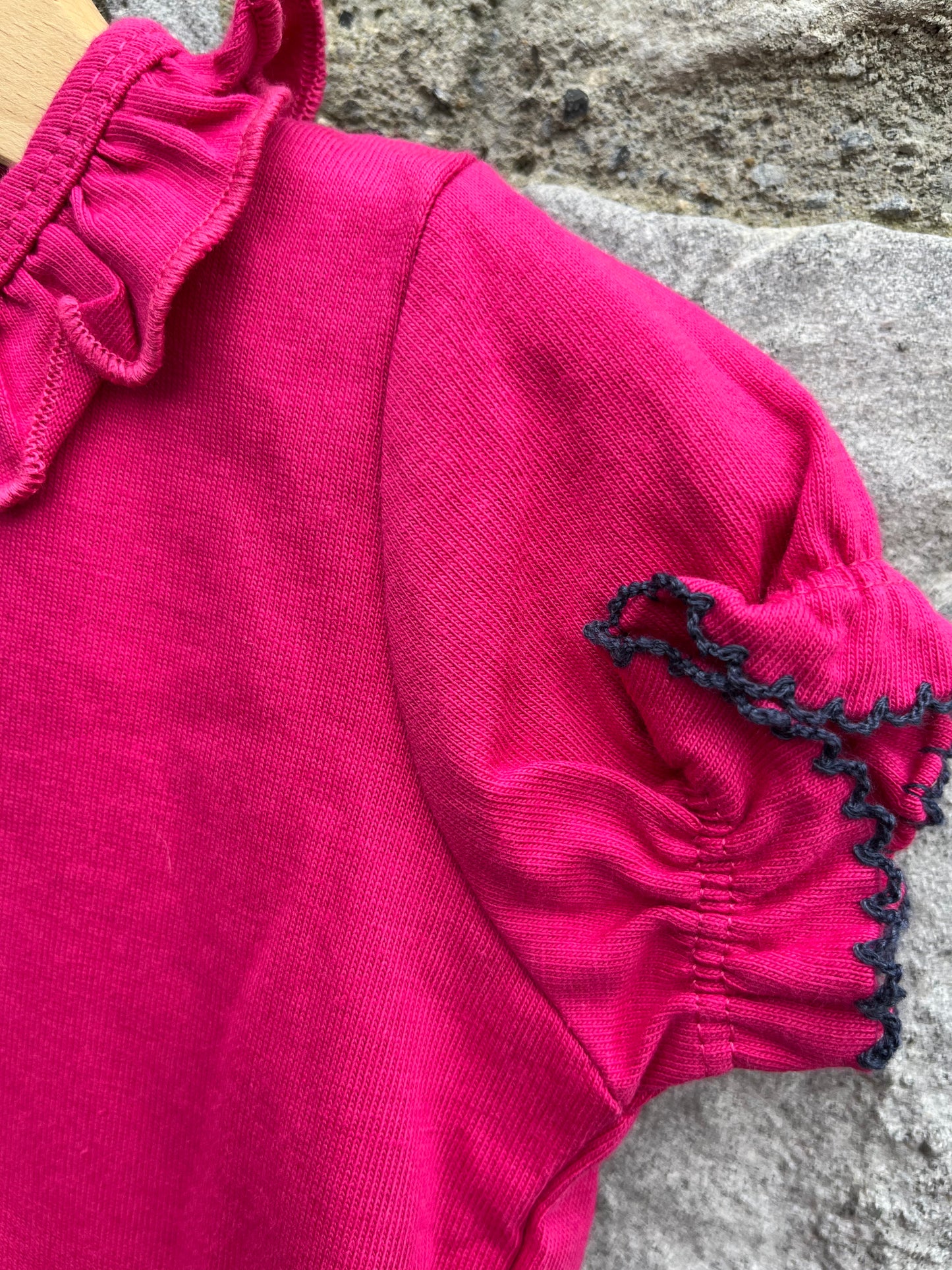 Pink top 6-12m (68-80cm)