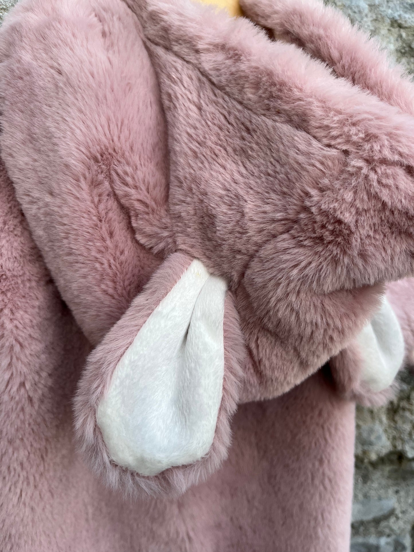 Pink bunny onesie 3-6m (62-68cm)