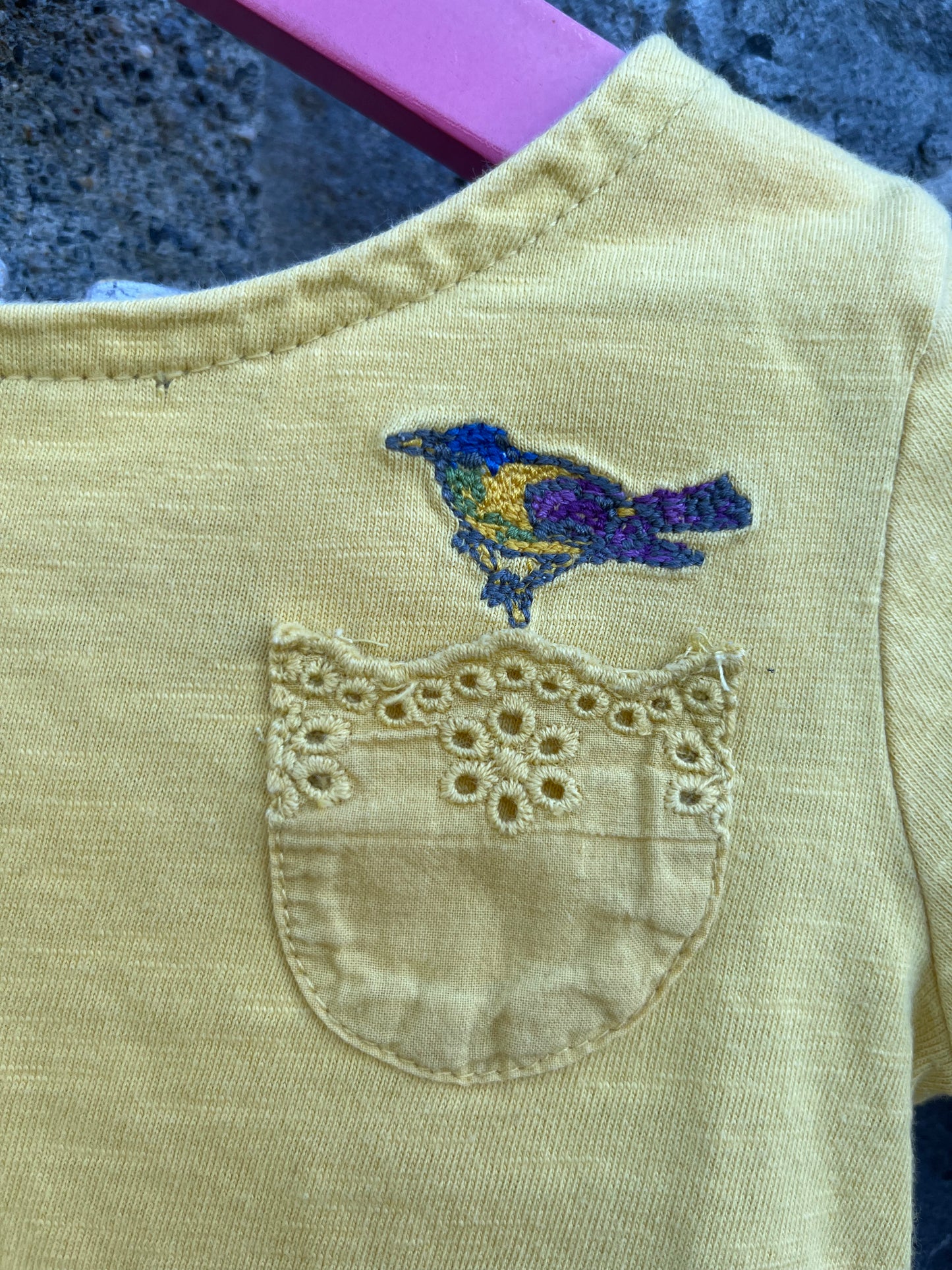 Yellow top 3-6m (62-68cm)