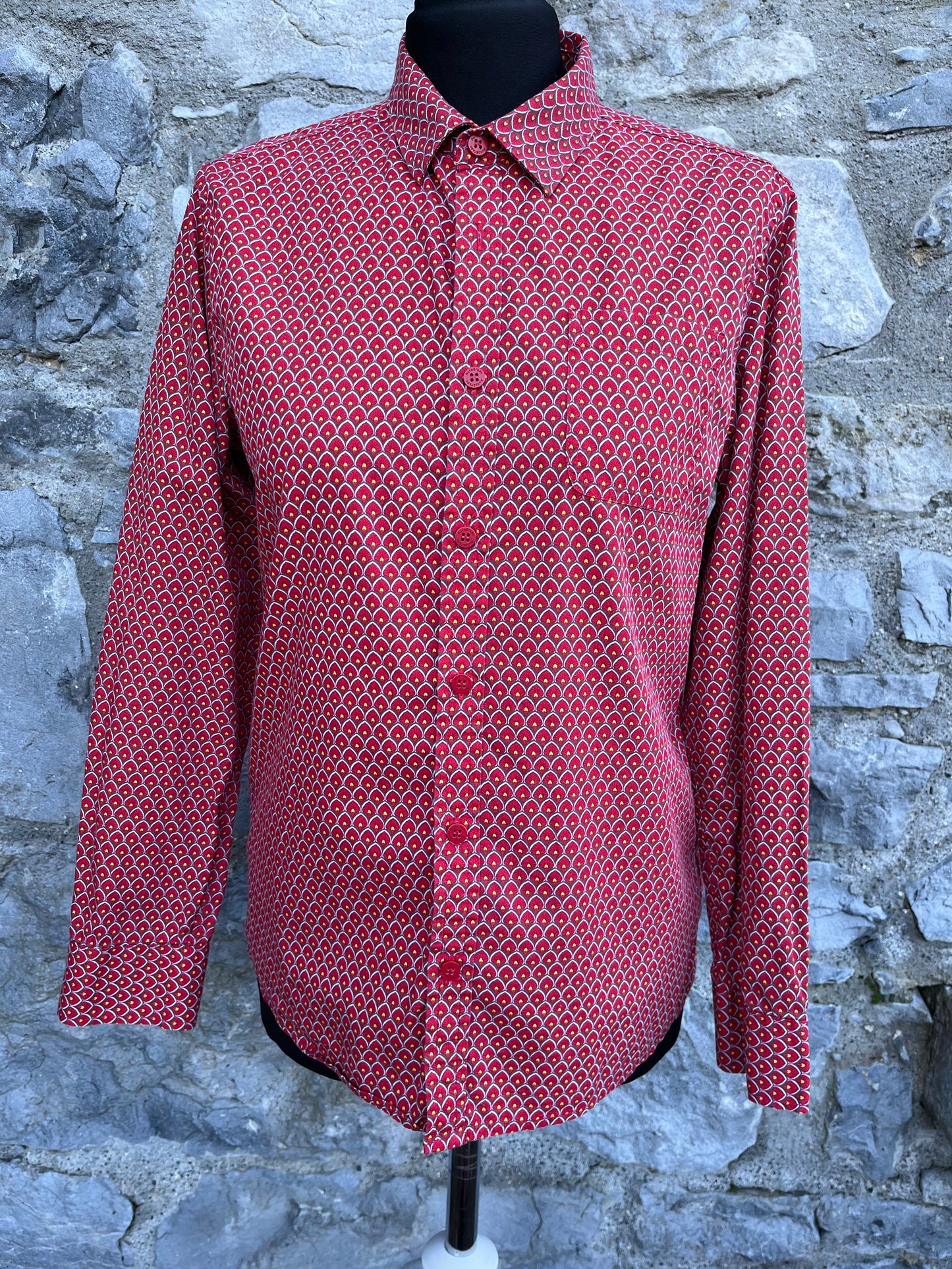 Red scales shirt 12-13y (152-158cm)