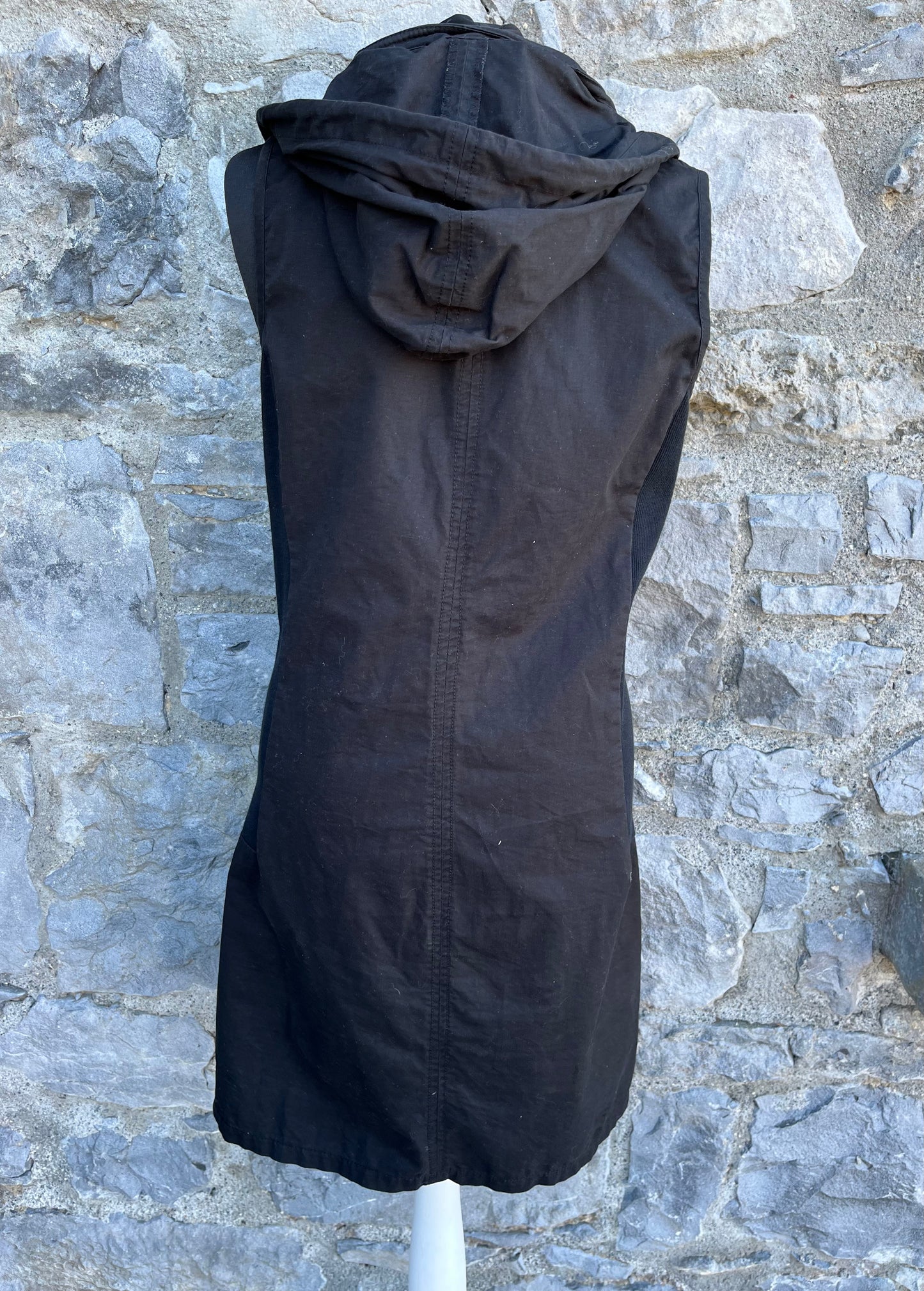 Black hooded dress uk 10-12