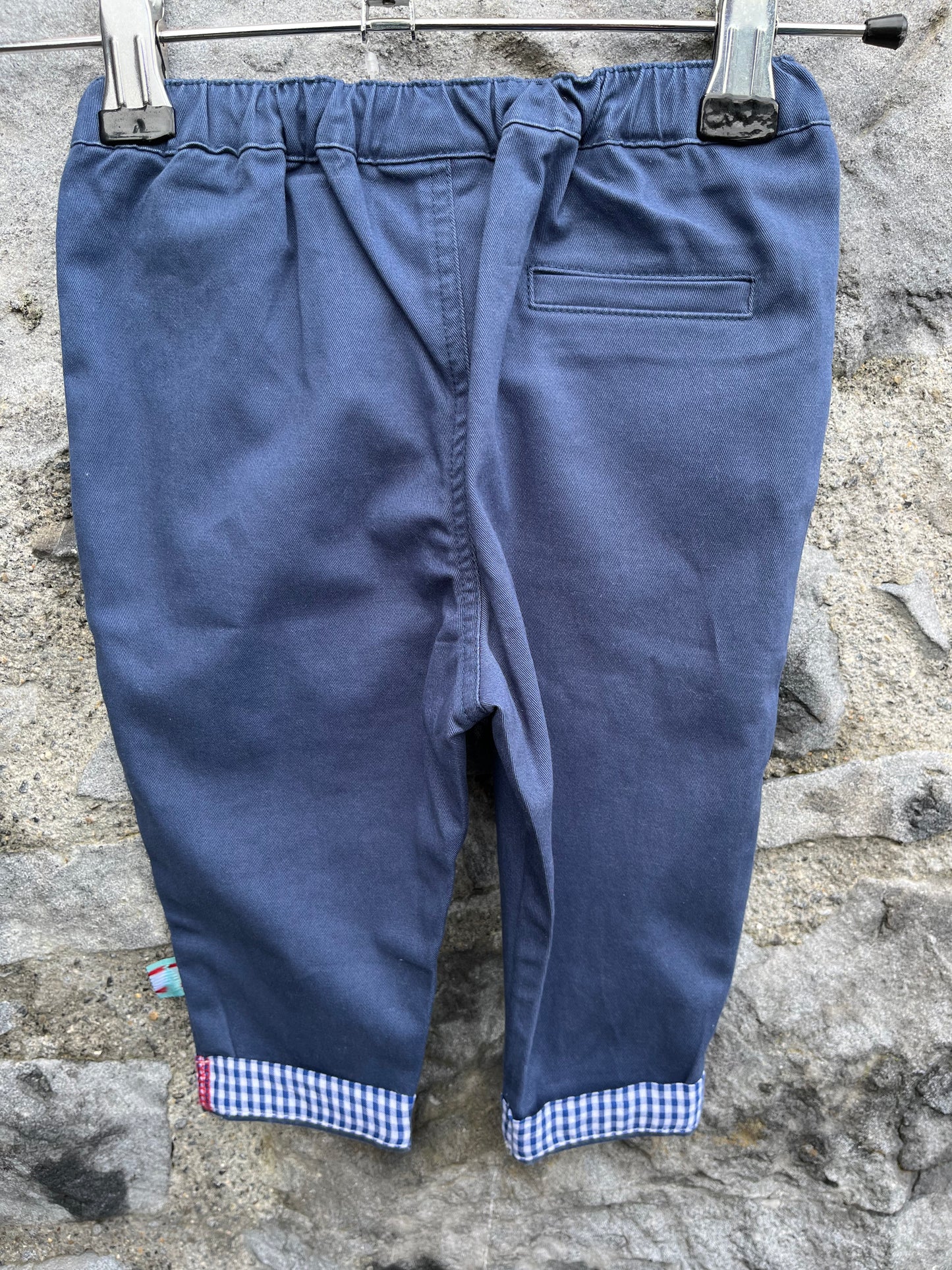 Blue pants 3-6m (62-68cm)