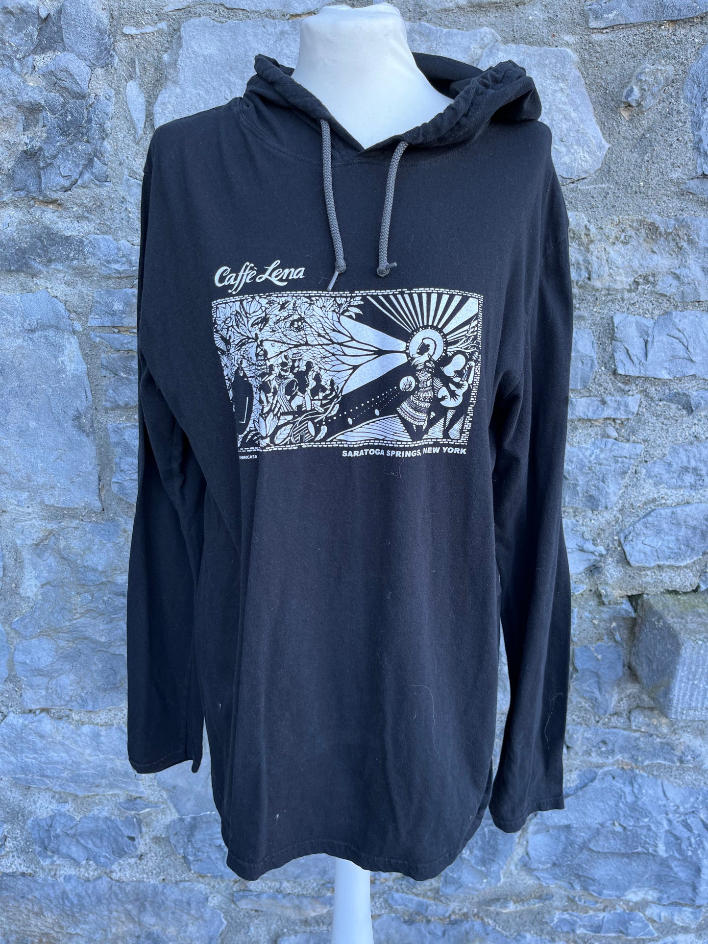 Black hoodie S/M