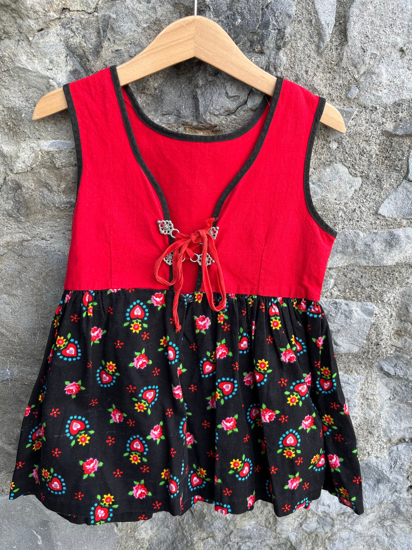 Folk pinafore 3y (98cm)