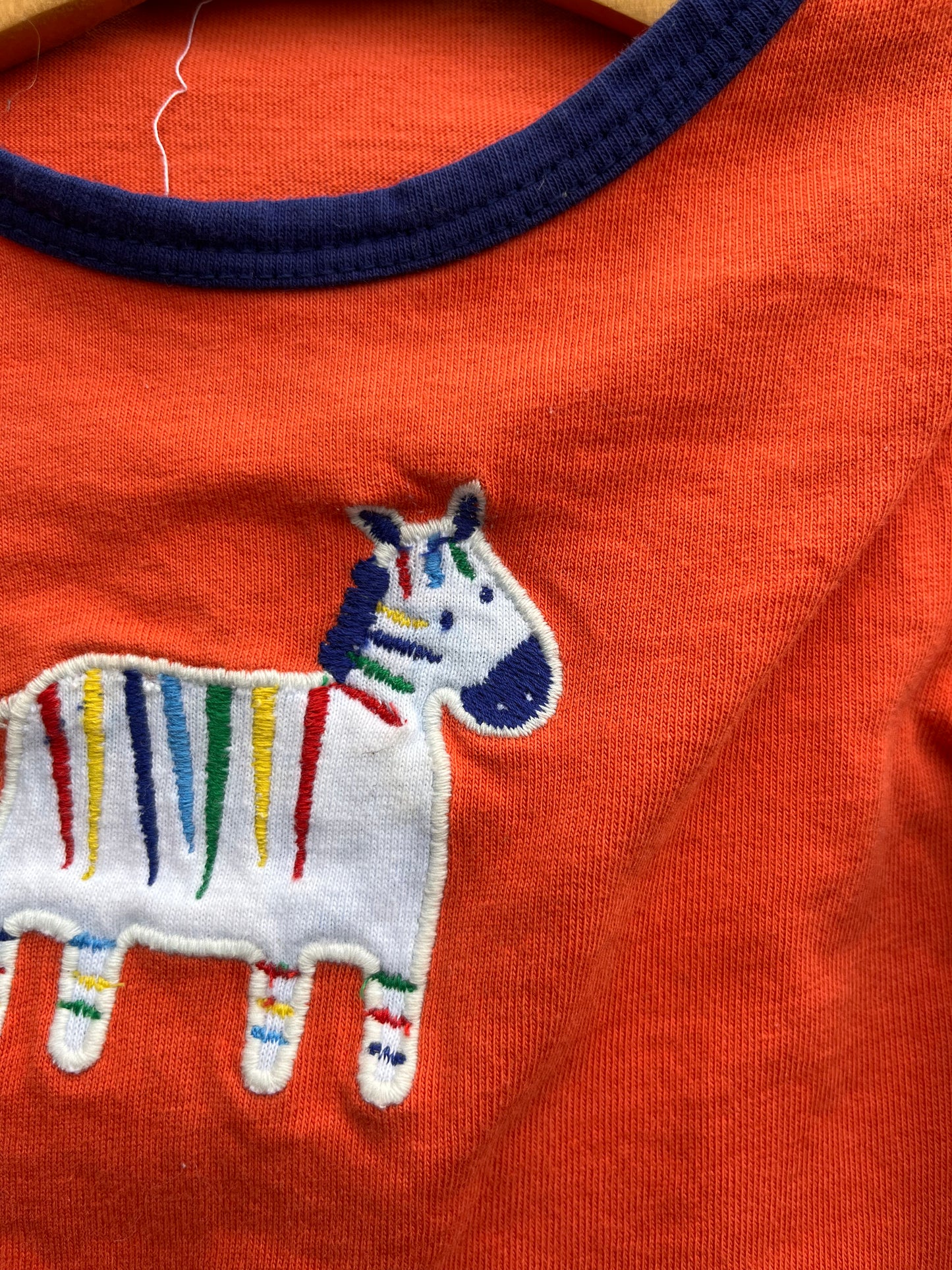 Zebra orange&navy set 12-18m (80-86cm)