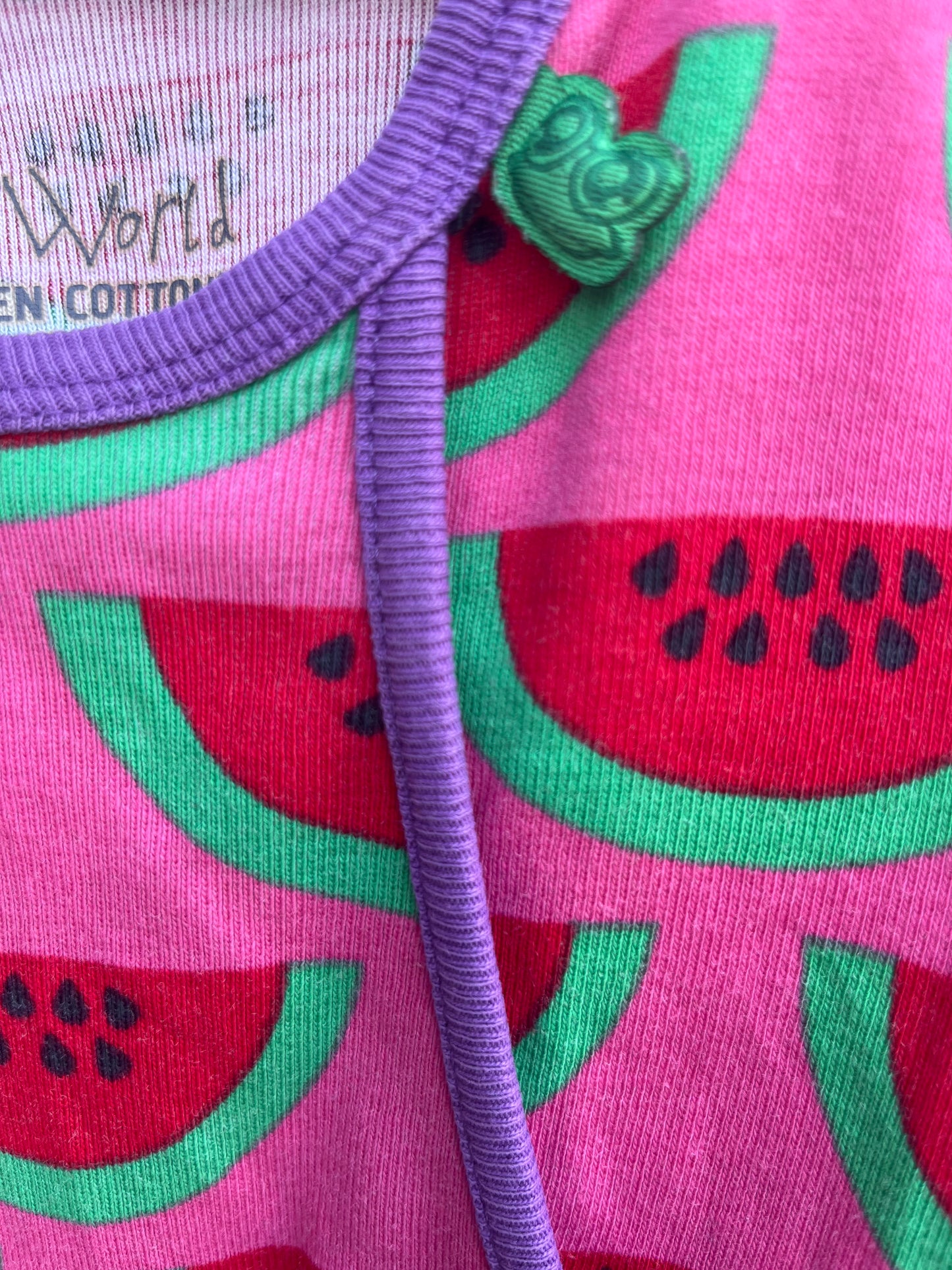 Watermelon dress 9m (74cm)