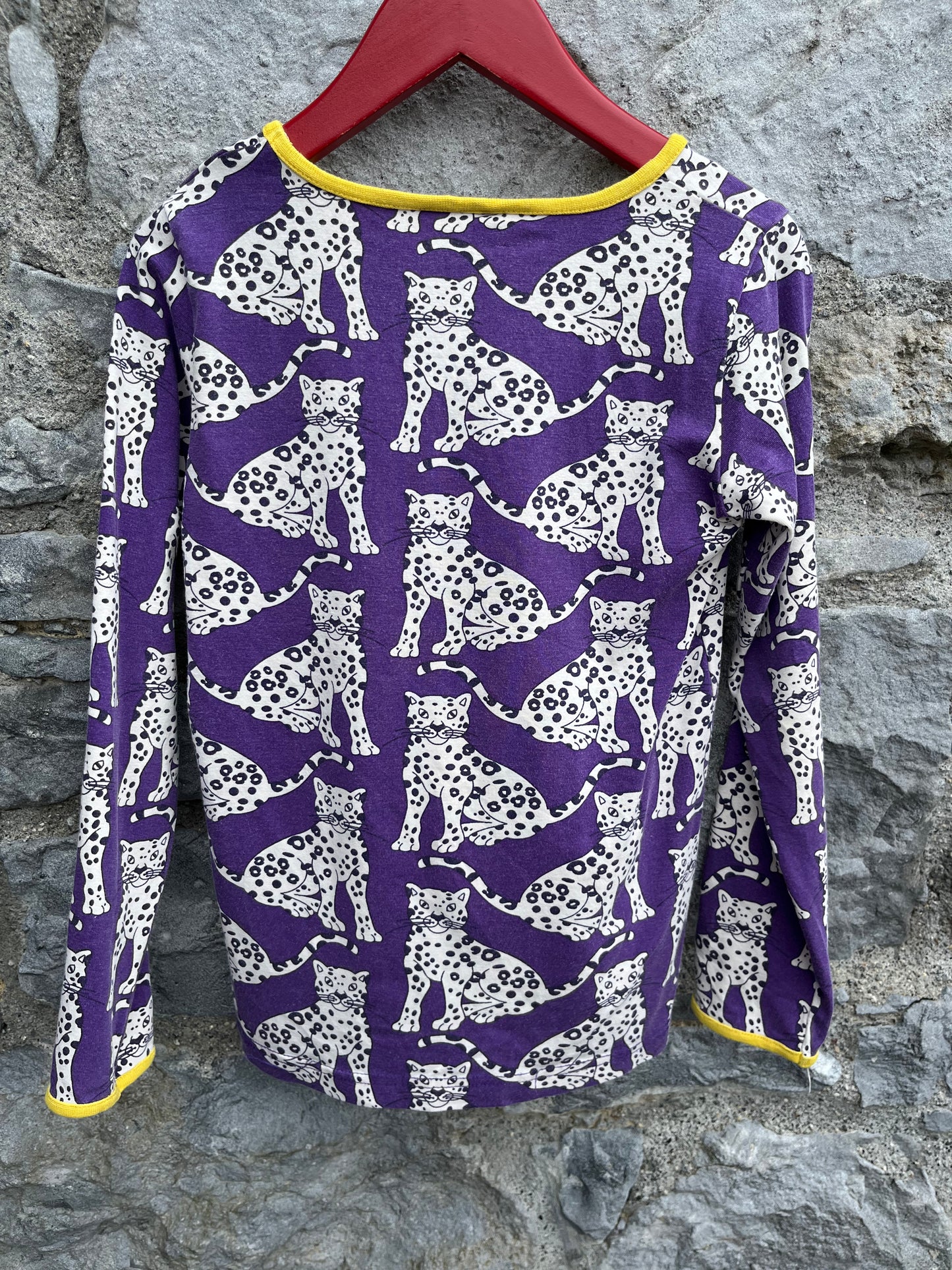 Leopards top 7-8y (122-128cm)