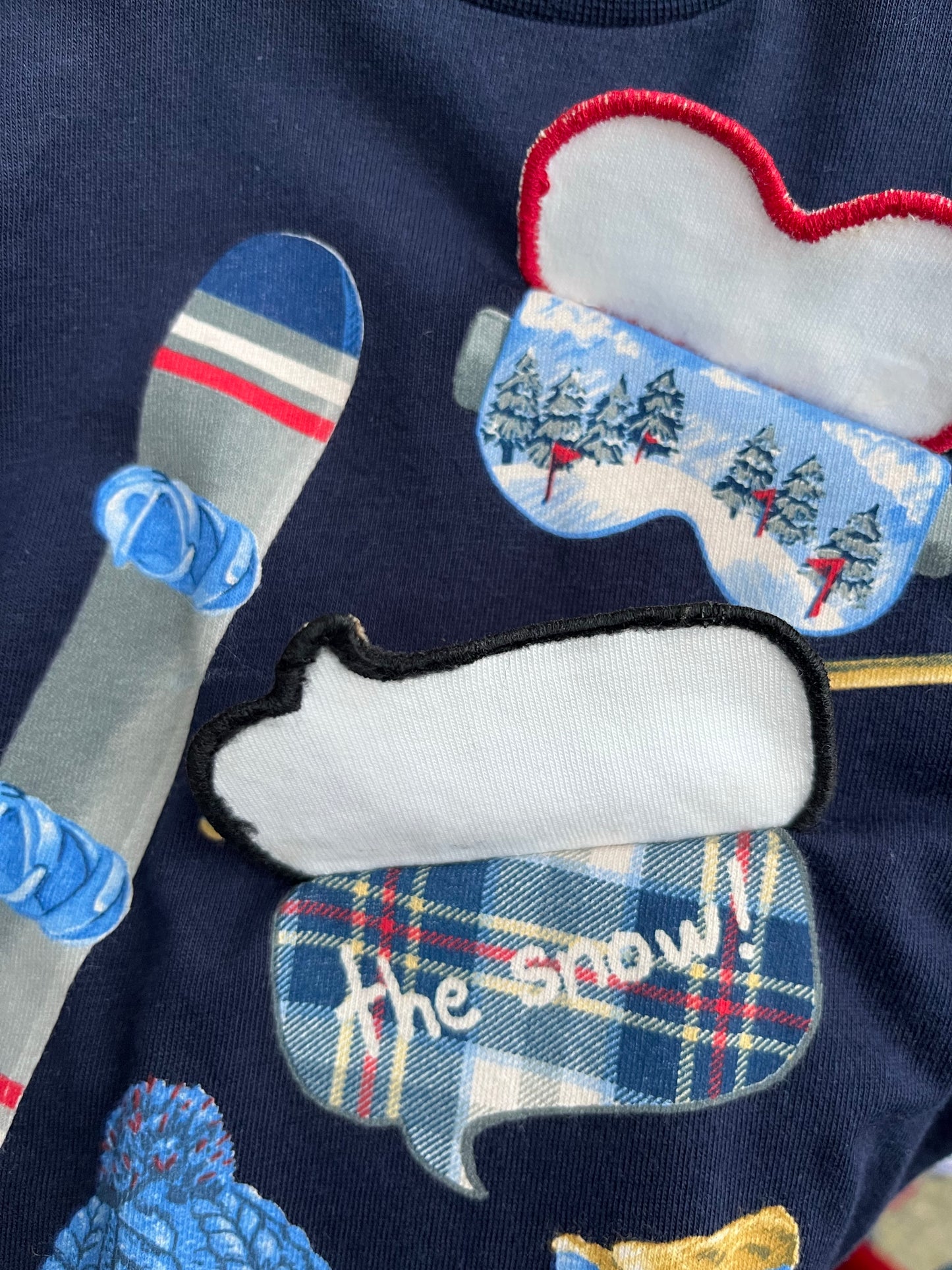 Snowboard top 9-12m (74-80cm)