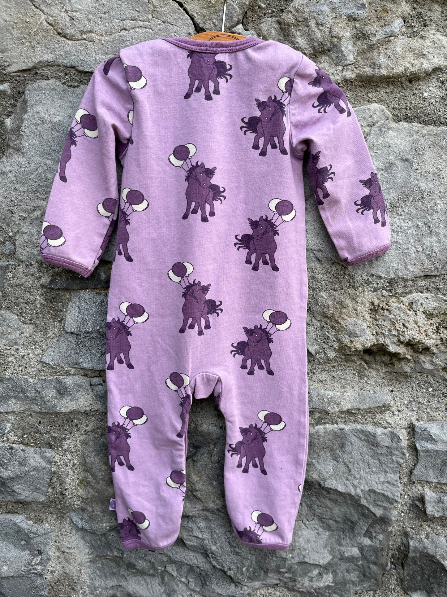 Horses onesie 3-6m (62-68cm)